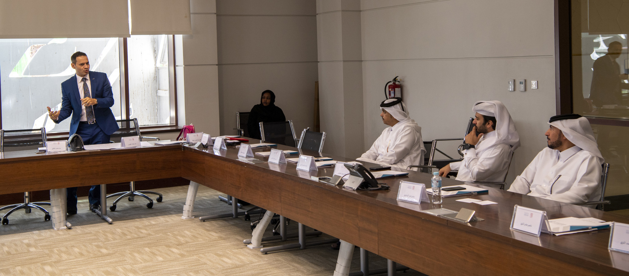 A Qatar Olympic Committee training course on "Olympic Principles" is being held in Doha ©QOC
