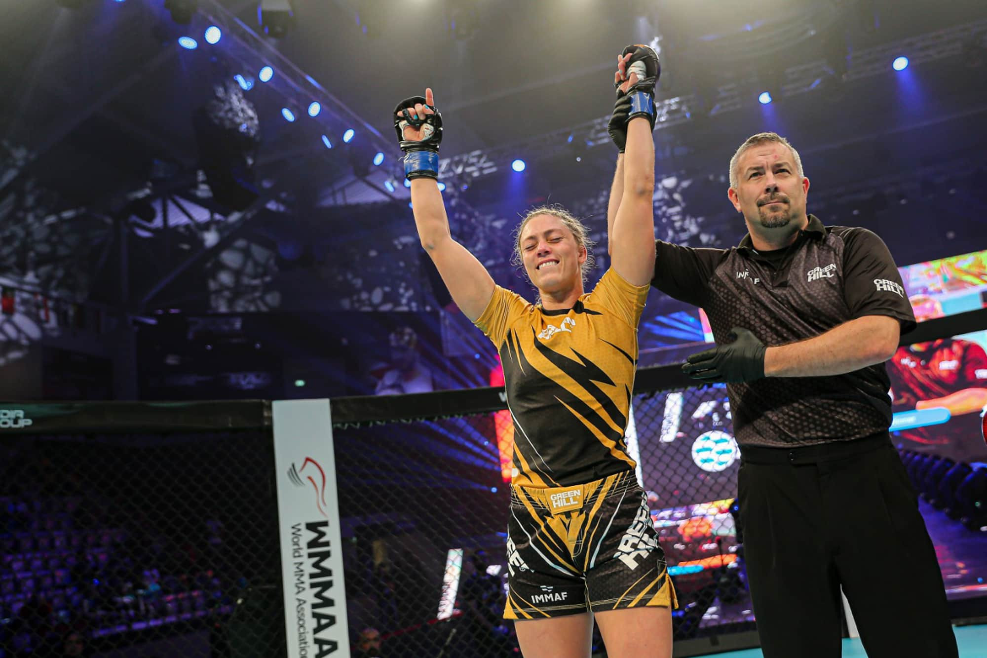 New Zealand's middleweight world champion Michelle Montague will miss the IMMAF Oceania Championships after turning professional ©IMMAF