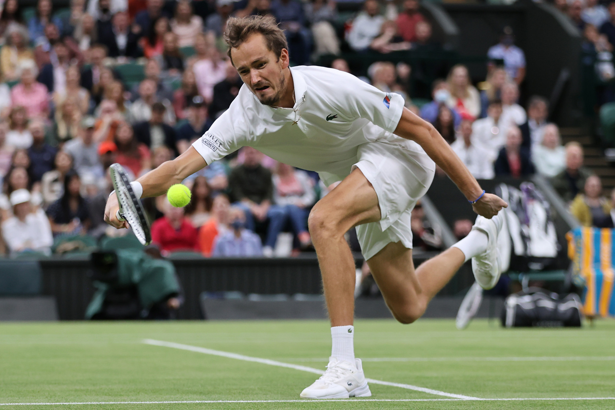 Russia's Daniil Medvedev could become world number one despite being banned from this year's Wimbledon, as Novak Djokovic stands to lose 2,000 ranking points ©Getty Images