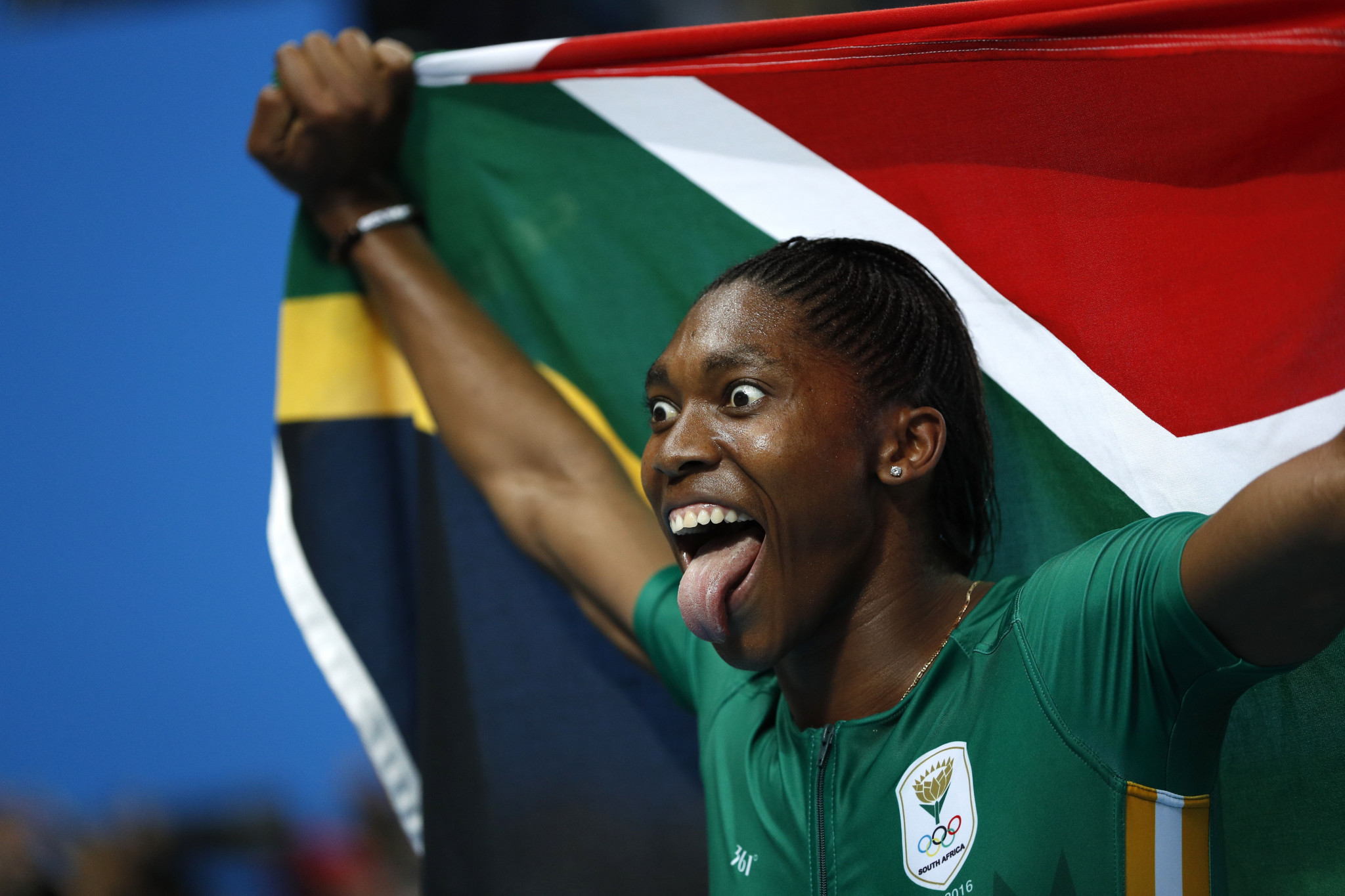 Double Olympic 800m gold medallist Caster Semenya has spoken of her mental anguish at being denied the opportunity by World Athletics to compete internationally at distances between 400m and the mile ©Getty Images