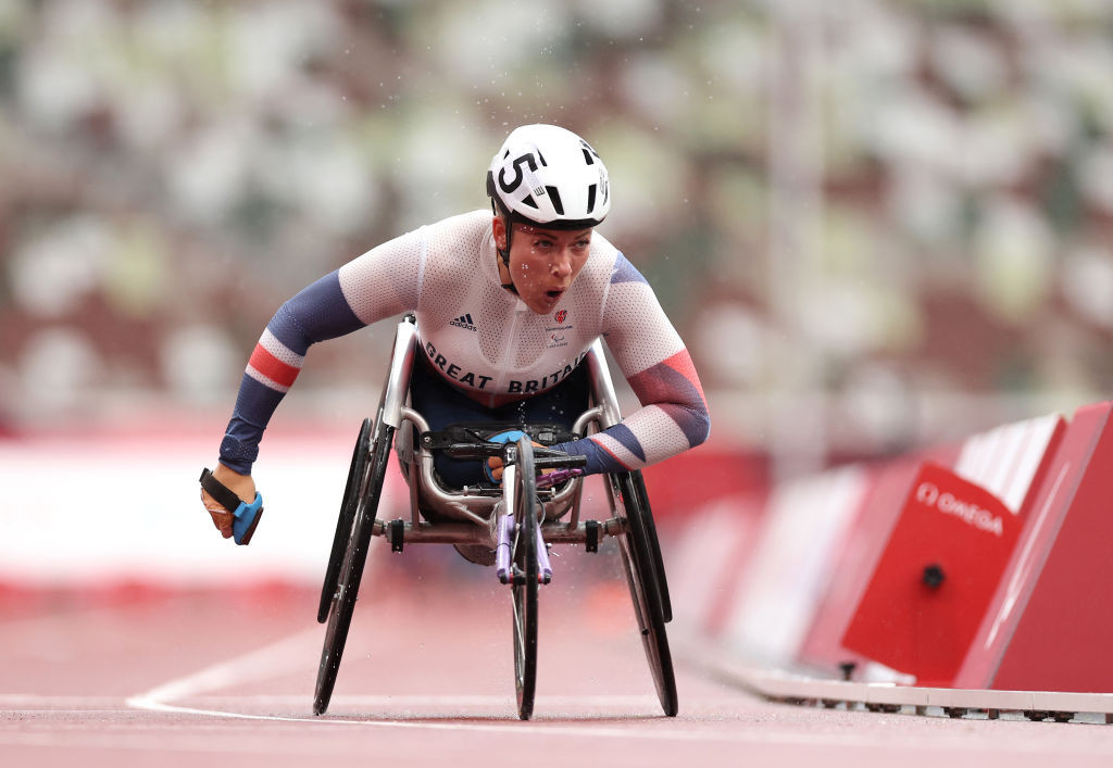 Britain's seven-time Paralympic wheelchair racing champion Hannah Cockroft will contest two events at the World Para Athletics Grand Prix ©Getty Images