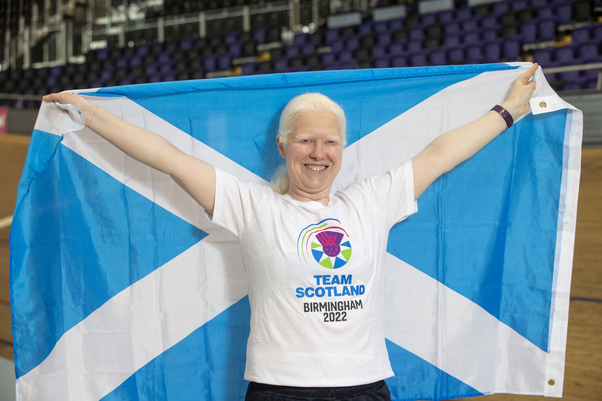 Three-time Paralympic champion Aileen McGlynn is bidding for a first Commonwealth Games gold medal ©Jeff Holmes/Team Scotland