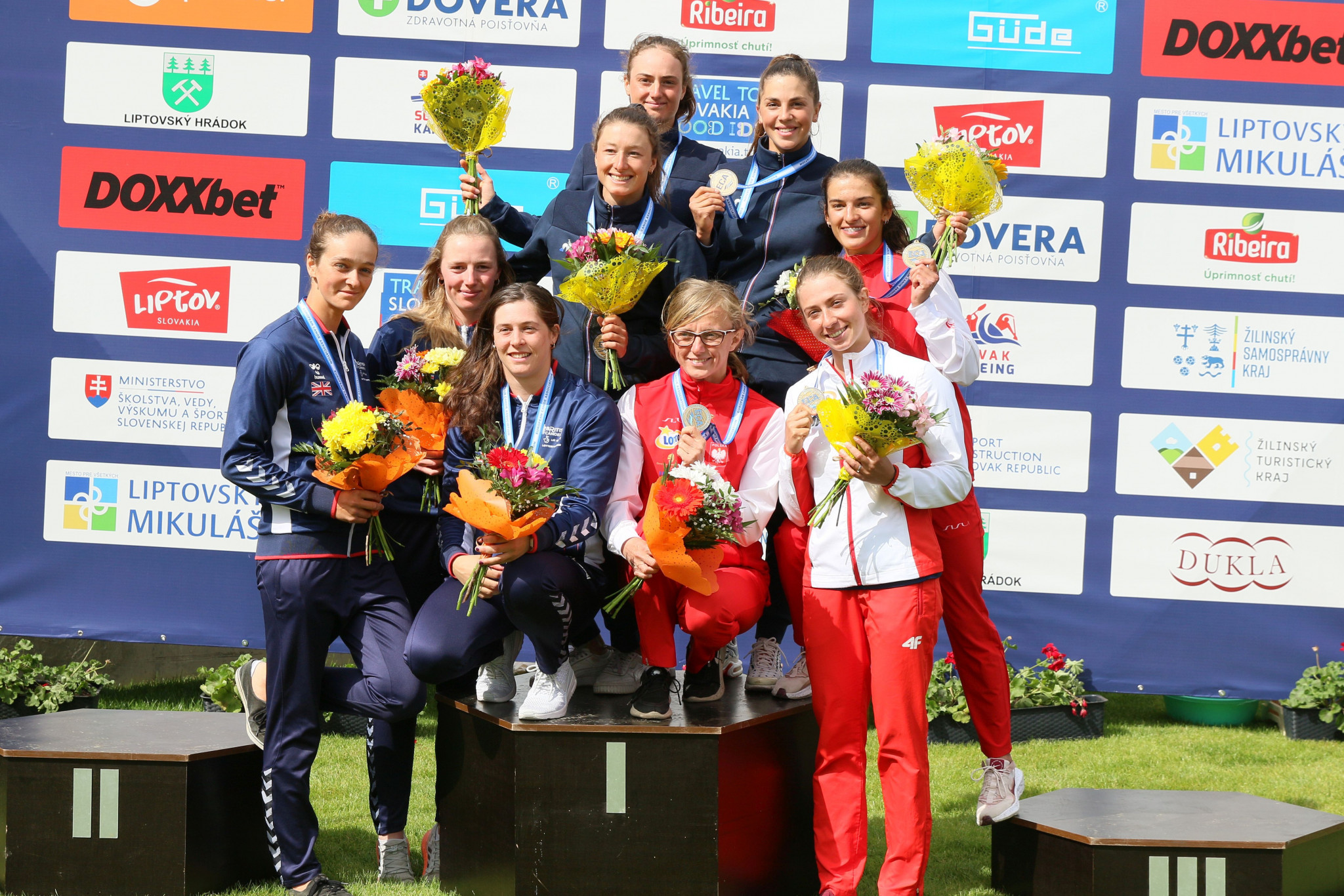 France and Czech Republic earn opening gold in kayak team events at Canoe Slalom European Championships