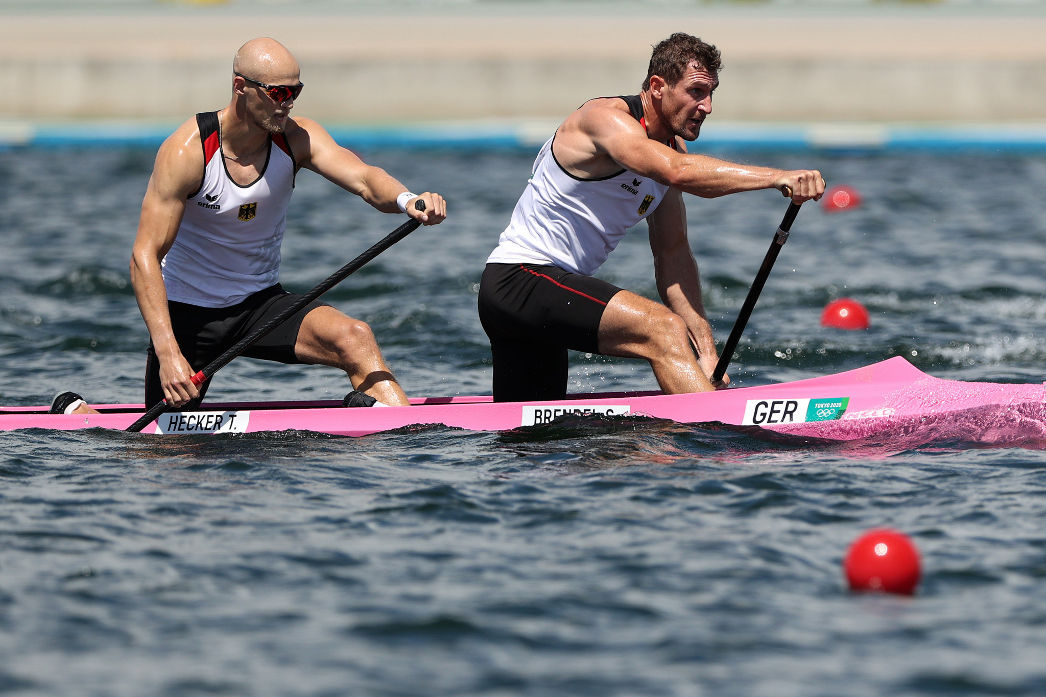 Brendel and Hecker prosper despite continued tough conditions at Canoe Sprint World Cup in Poznań