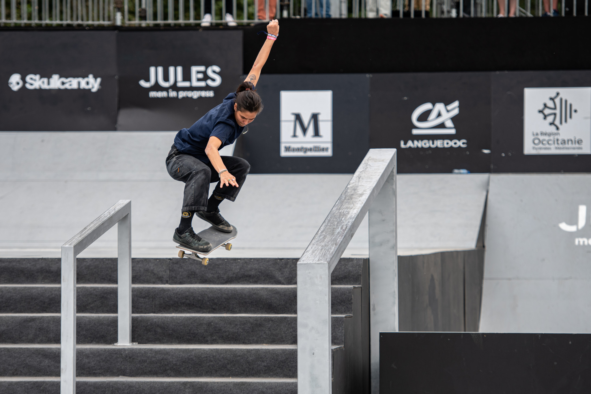 Three-time French National Championships runner up Jéromine Louvet rounded out the top three ©Hurricane - FISE