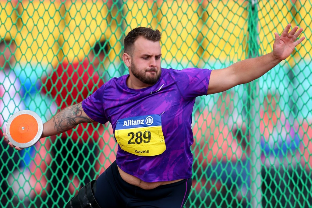 Davies will not be able to defend his discus title at Rio 2016