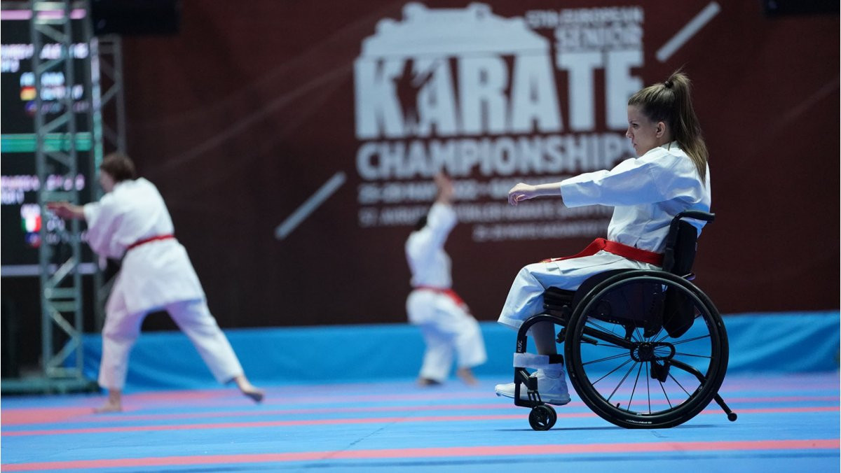 Para-karate finalists emerge on day three of European Karate Championships in Gaziantep