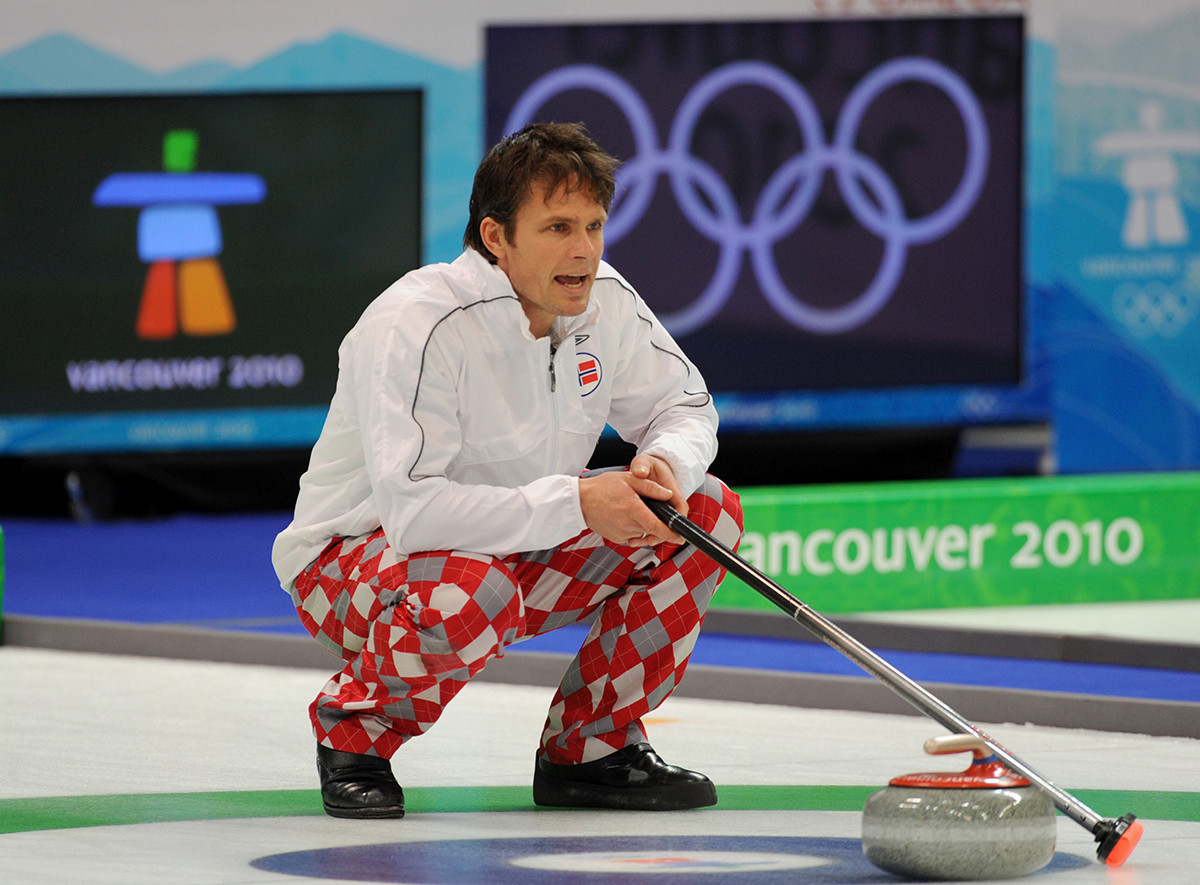Norway's Thomas Ulsrud, who won curling silver at the Vancouver 2010 Winter Games, has died aged 50 ©WCF