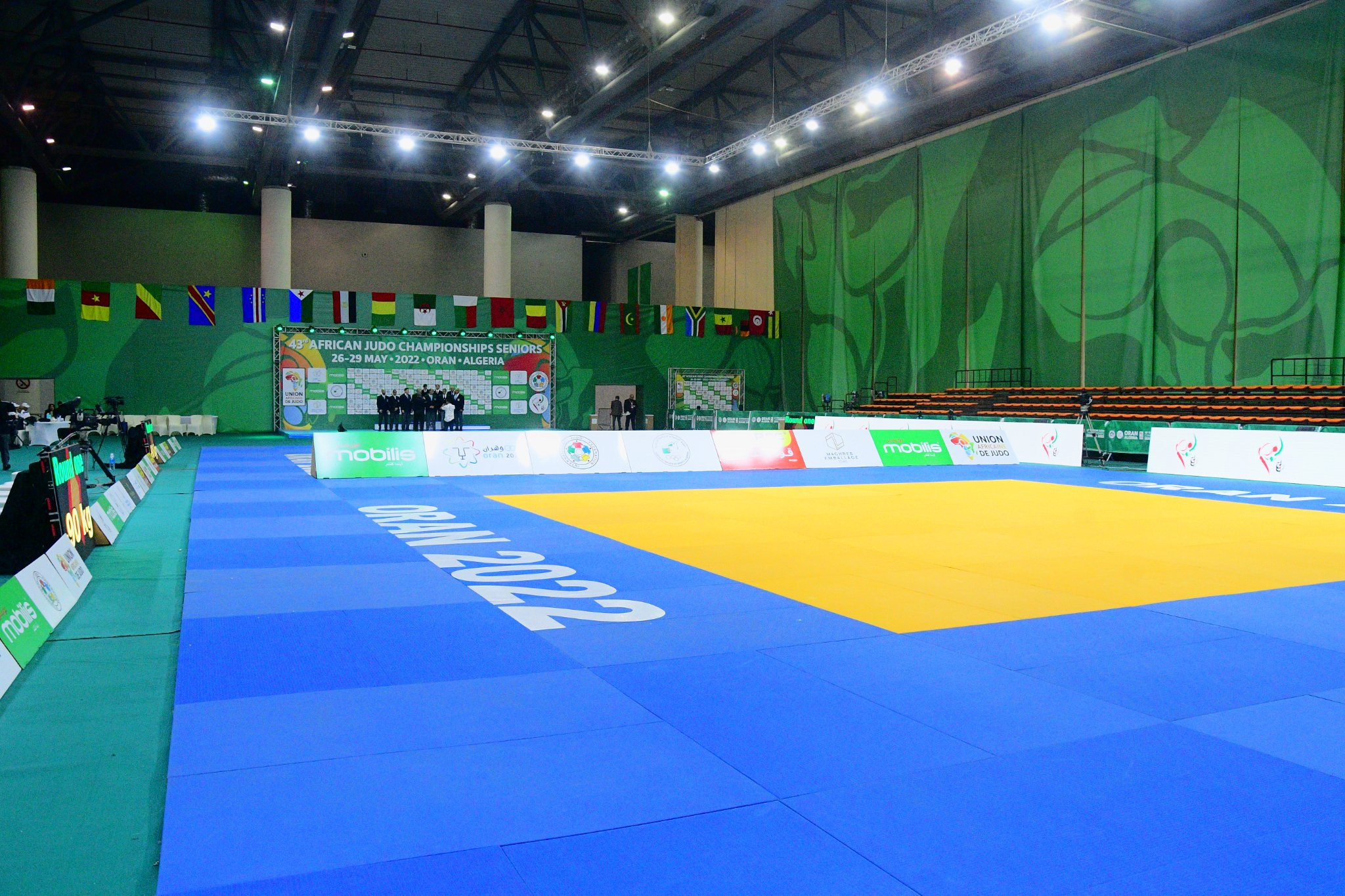 Algerian judoka have won seven gold medals in Oran ©Facebook/African Judo Union