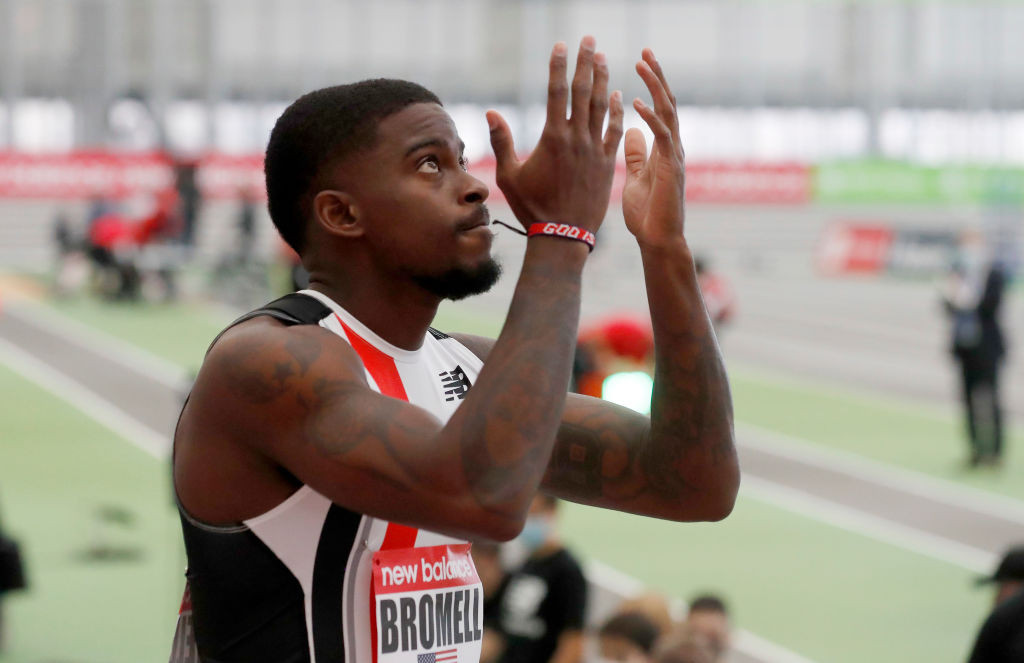 Trayvon Bromell laid down a big 100m marker with victory at the Prefontaine Classic ©Getty Images