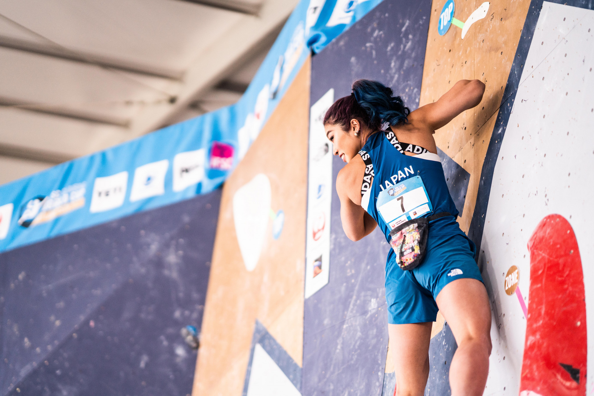 Olympic silver medallist Nonaka eases through boulder qualifying at IFSC World Cup in Salt Lake City