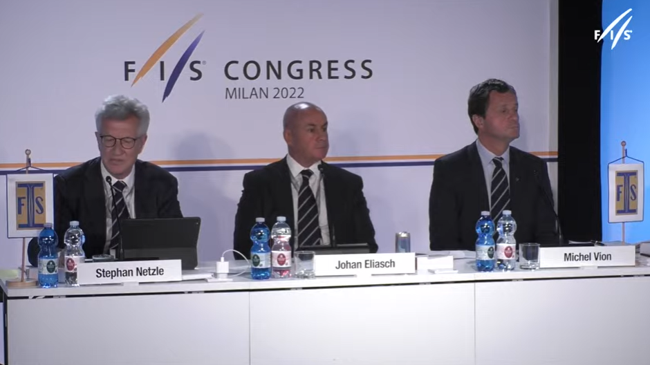 Johan Eliasch, the only candidate for the FIS Presidency for the next four-year term, received 70 out of a possible 117 votes at last Thursday's FIS Congress, where some delegates walked out ©Getty Images