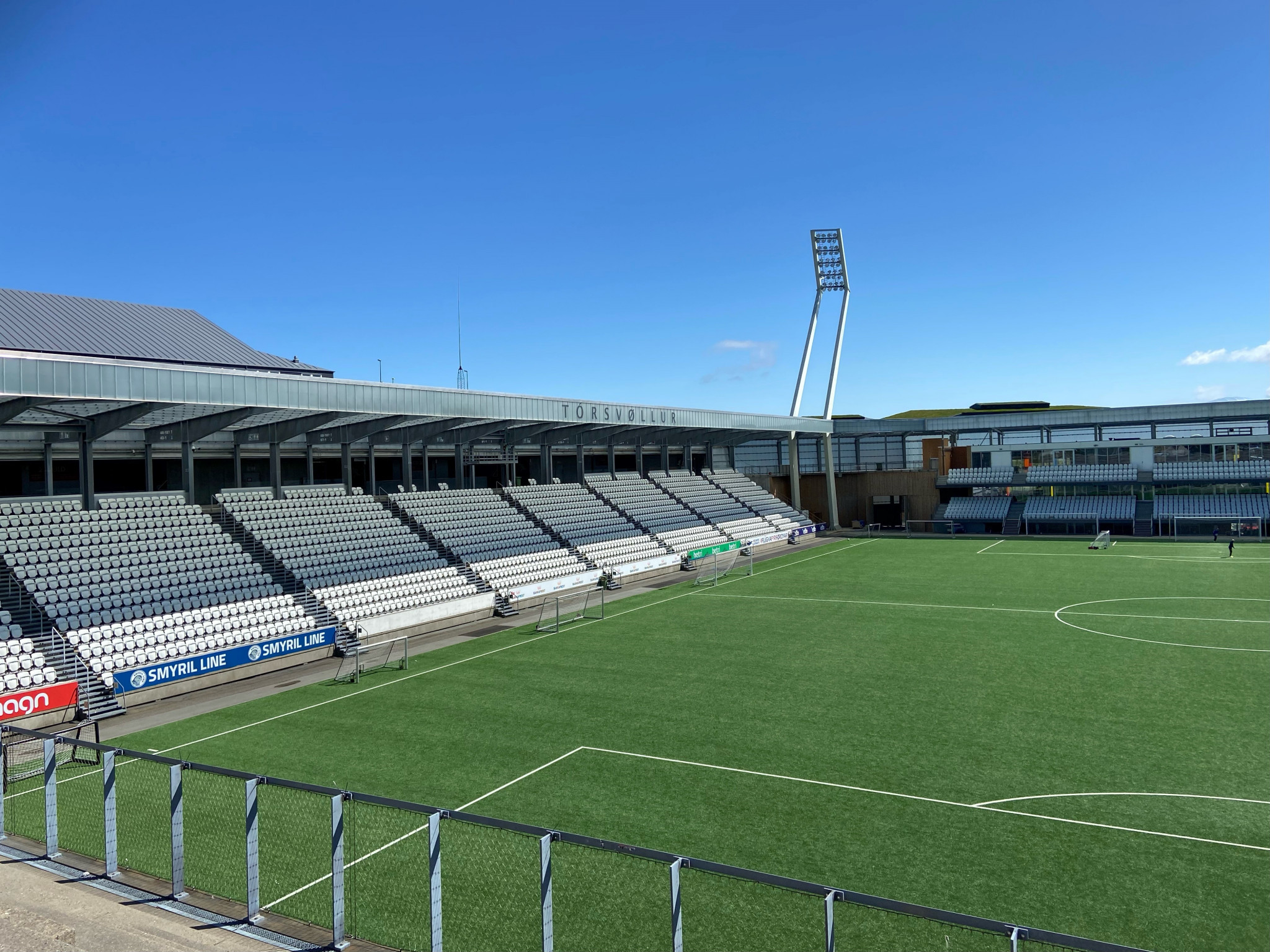 Tórsvøllur is the national football stadium of the Faroe Islands ©ITG
