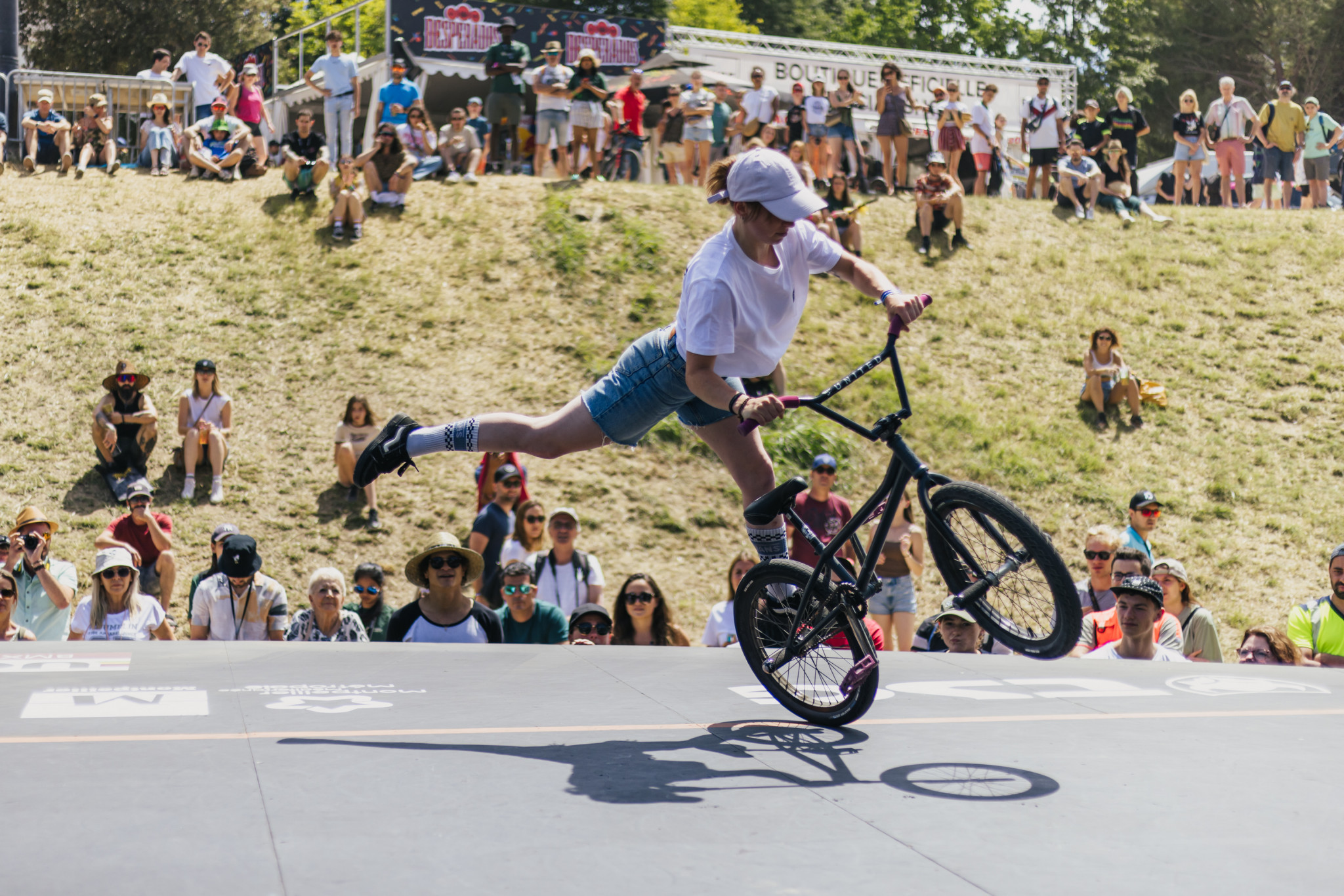Flatland BMX was also on the cards today, a sport described as a combination of artistic cycling and breakdancing ©Hurricane - FISE