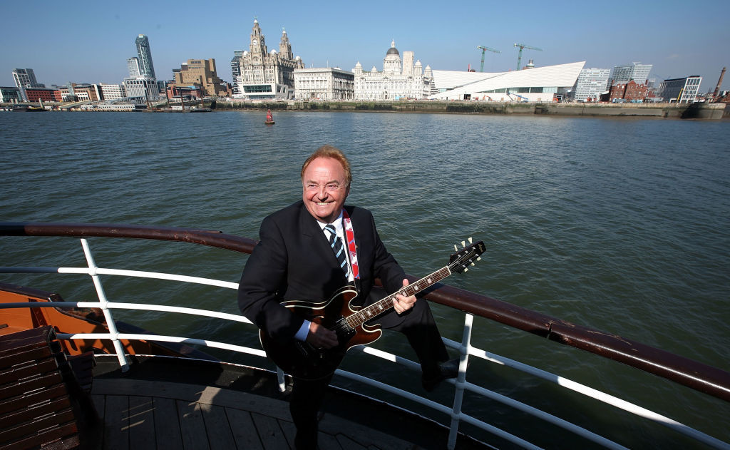Gerry Marsden, pictured after receiving the Freedom of the City of Liverpool in 2009, is responsible for one of sport's mot iconic songs ©Getty Images