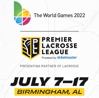 The PLL will act as presenting partner of the men's lacrosse tournament at Birmingham 2022 ©Twitter/PremierLacrosse