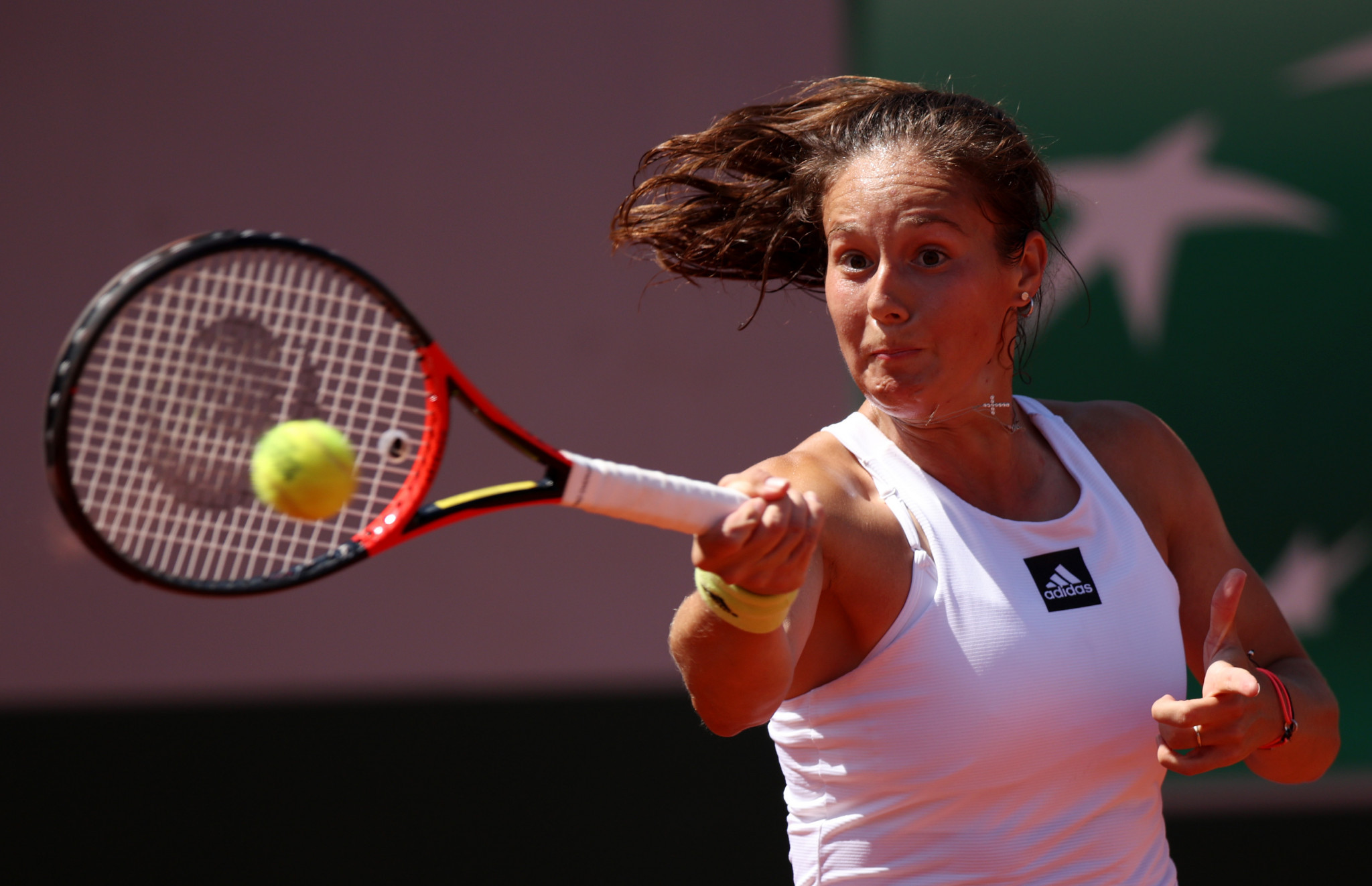 Russian Daria Kasatkina dropped just four games in beating Camila Giorgi ©Getty Images