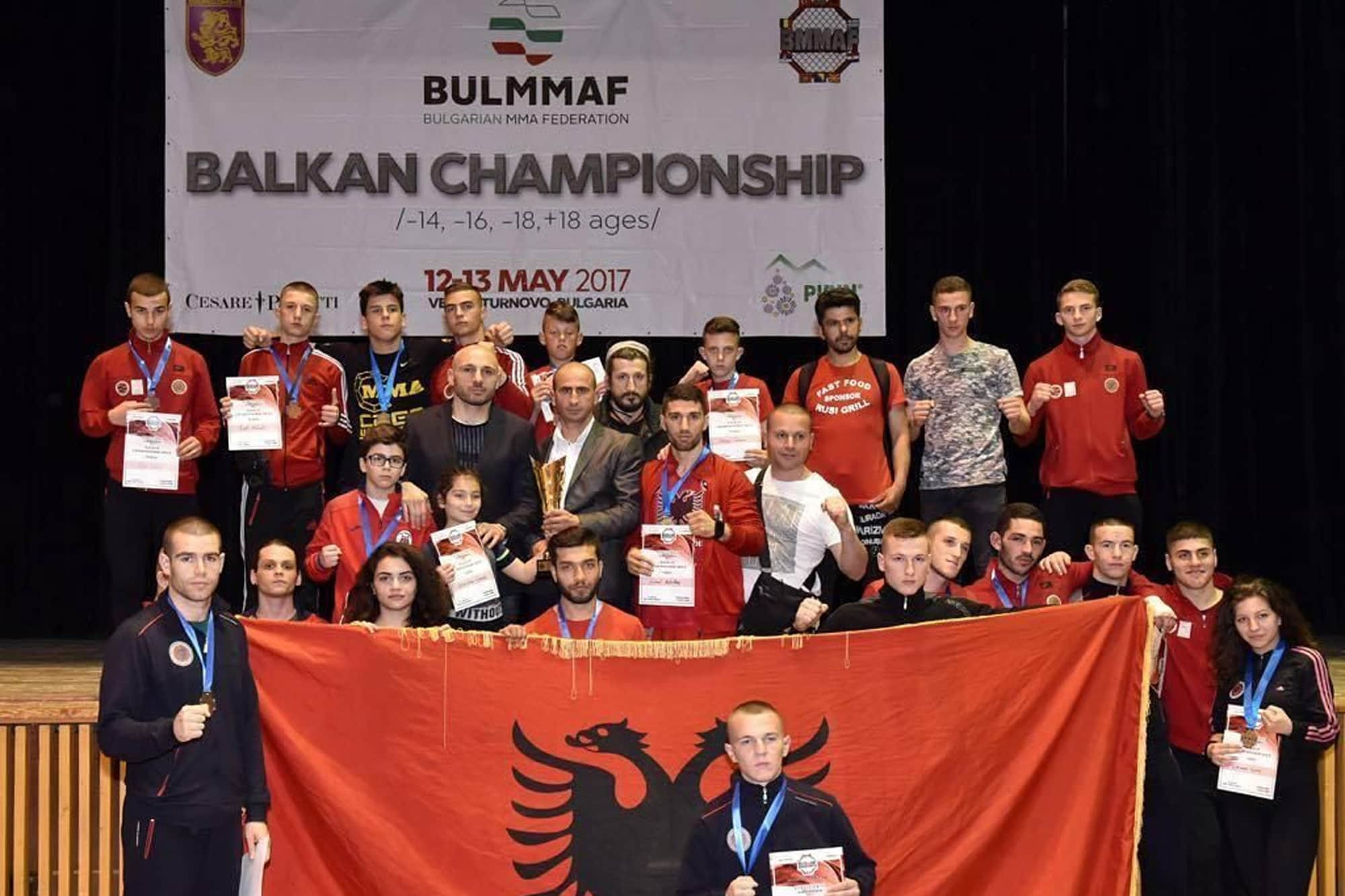 The Albanian Free Fighting Federation staged the 2017 Balkan Championships ©IMMAF