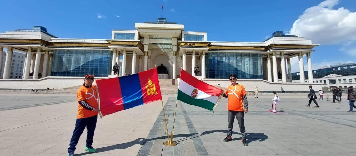 Hungary and Mongolia enjoyed two days of teqball to commemorate their long-lasting friendship @FITEQ
