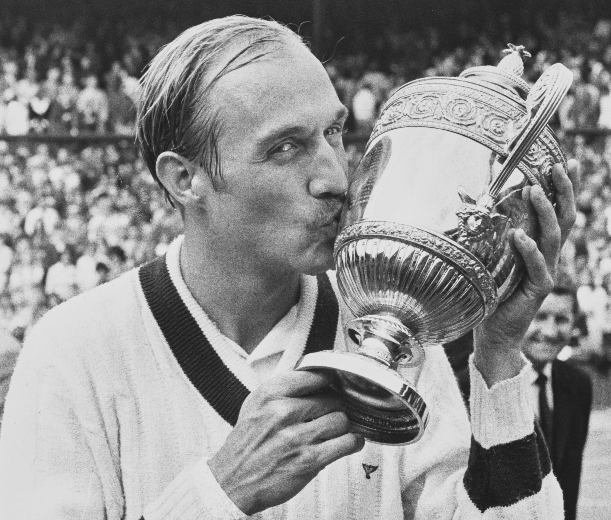 Stan Smith of the United States won two singles Grand Slams as a player, including Wimbledon in 1972 ©Getty Images