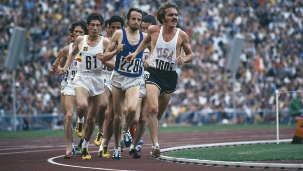 Steve Prefontaine is remembered most for a race he did not win - the 5,000m at the 1972 Olympics in Munich where he finished fourth after leading until the final stages ©Getty Images