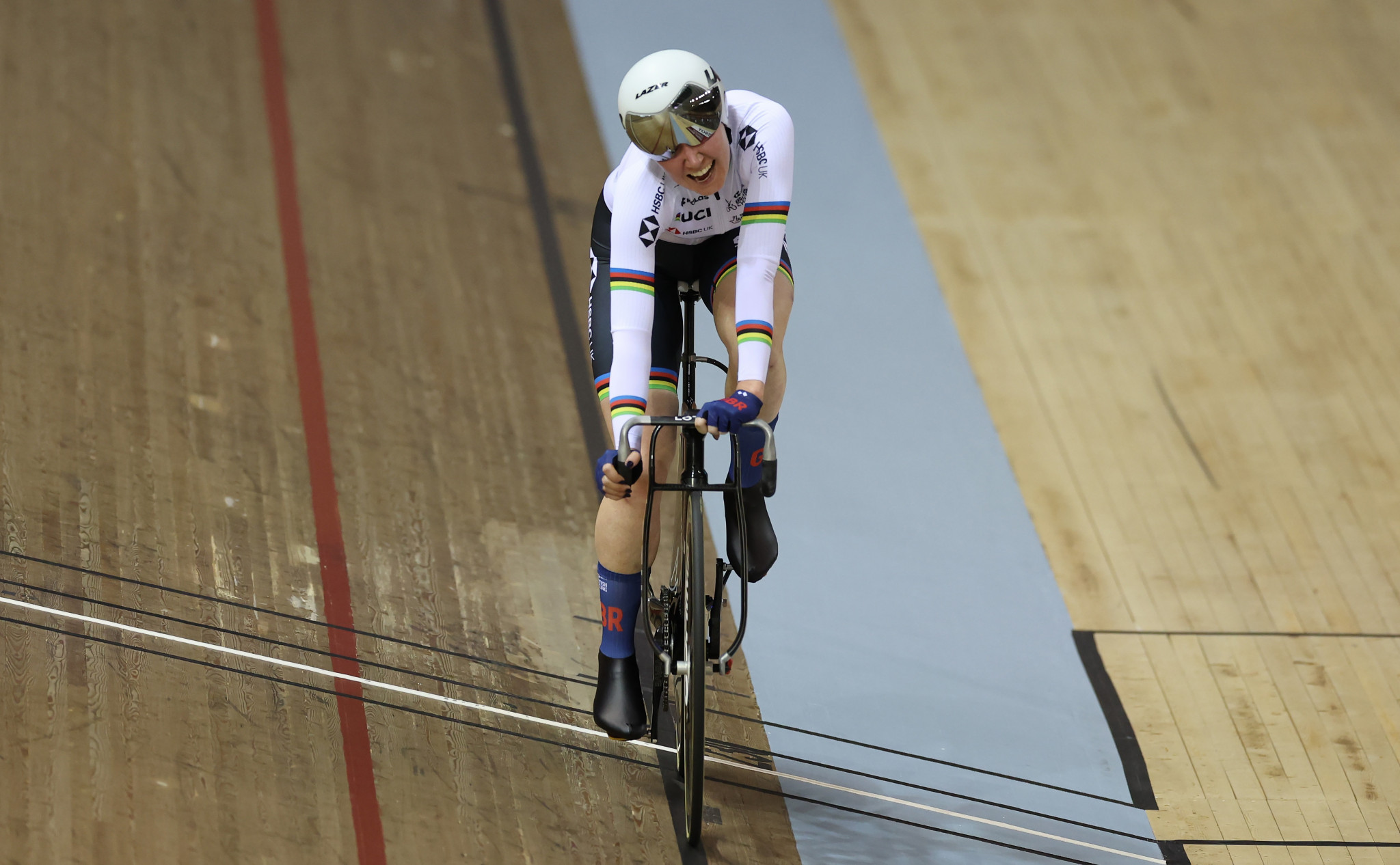 Katie Archibald said she was struck by a car when riding her bike ©Getty Images