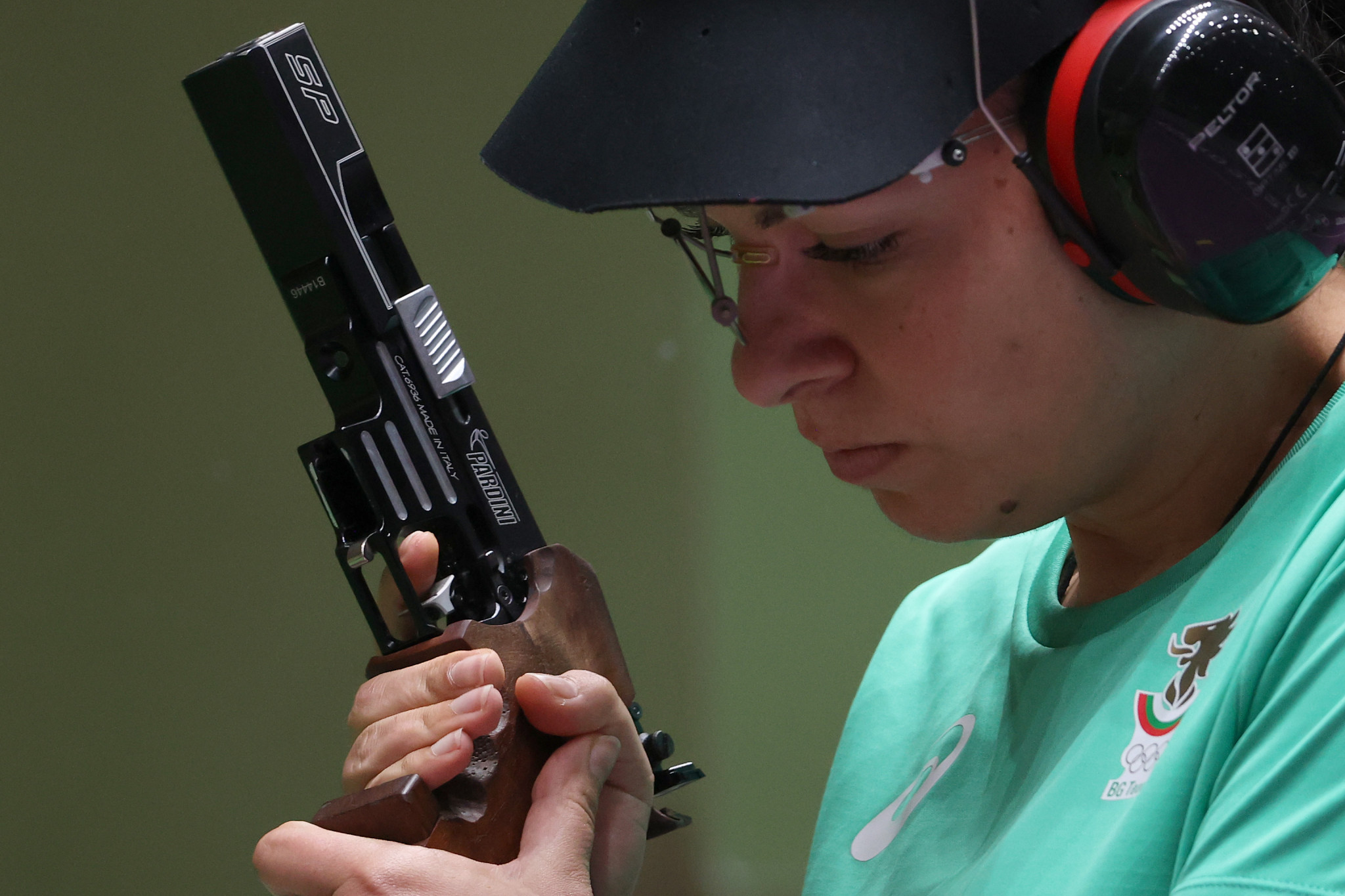 Antoaneta Kostadinova of Bulgaria won gold today at the ISSF World Cup in Baku ©Getty Images
