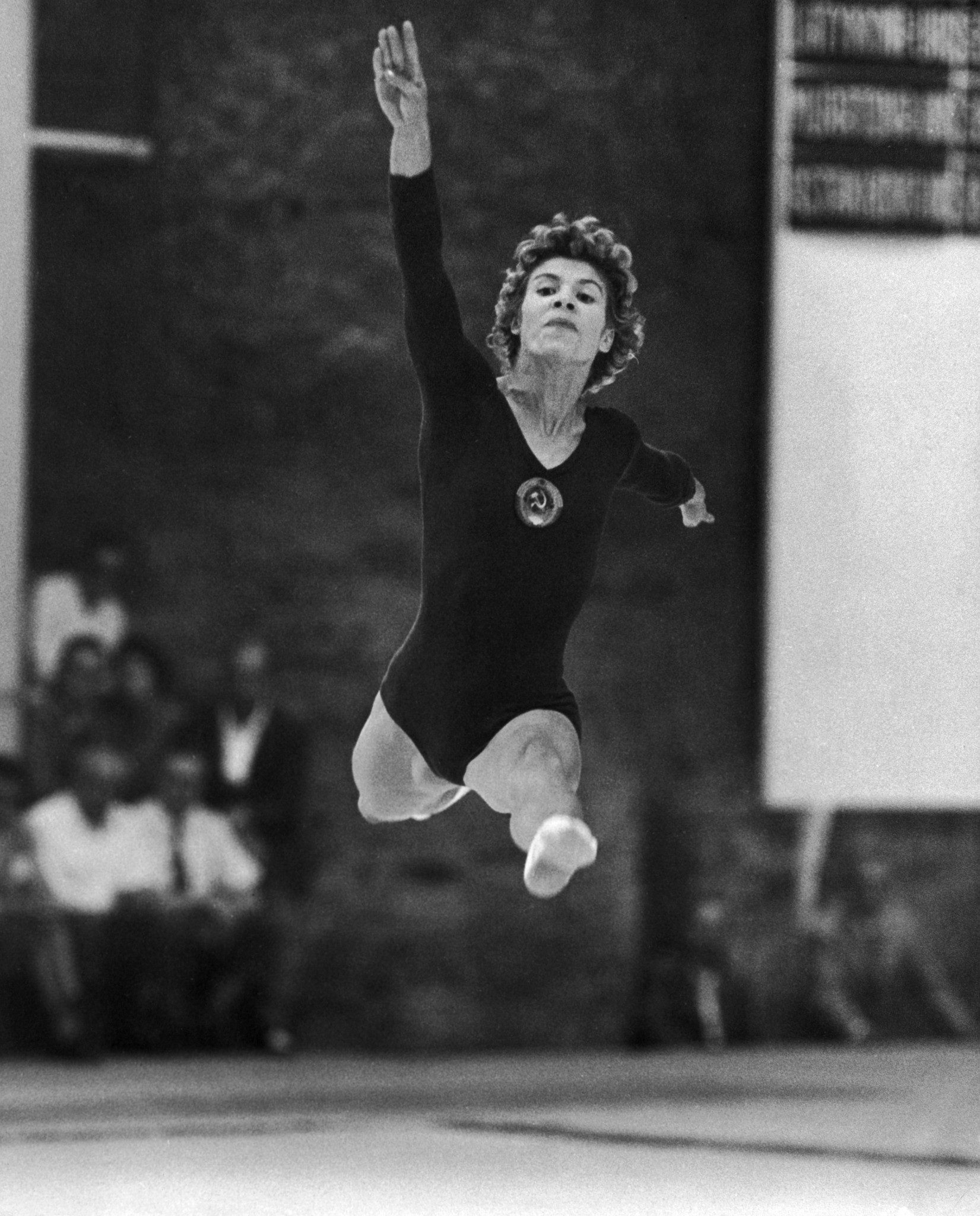 Ukrainian born gymnast Larisa Latynina won nine gold medals for the Soviet Union and remains the most successful female Olympian to date ©Getty Images