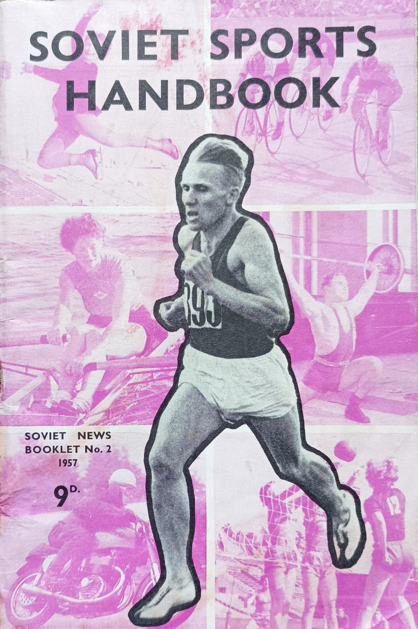 A booklet published in English which detailed the achievements of Soviet sport in the Cold War era ©Soviet News