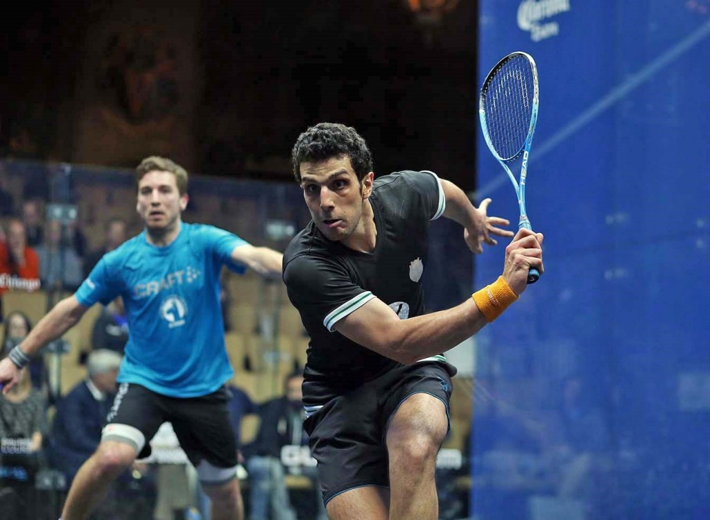 Egypt's Omar Mosaad beat France's Mathieu Castagnet to advance to the semi-finals