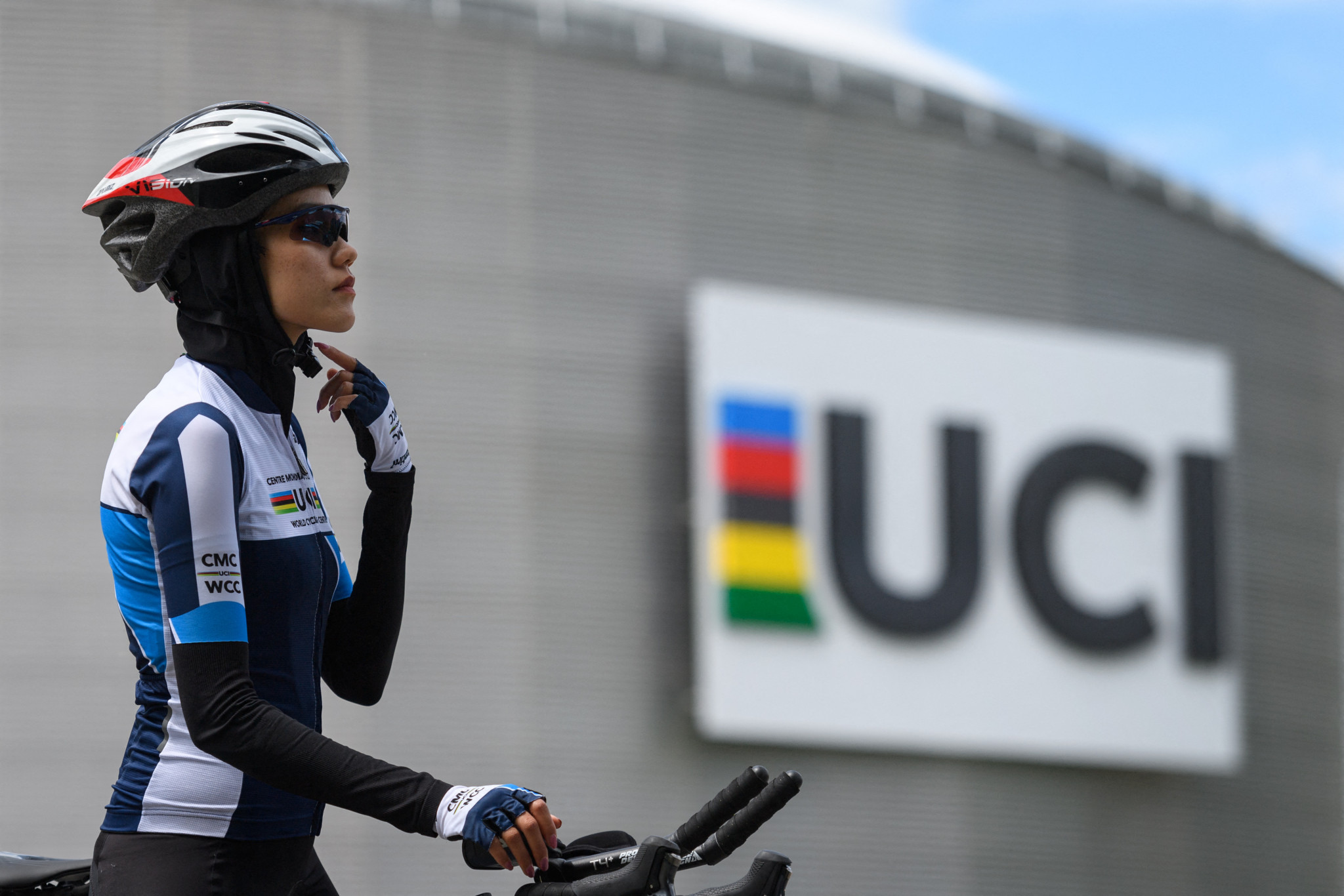 Masomah Ali Zada is set to compete at the Women's Road Cycling Championships of Afghanistan which has been moved to Aigle in Switzerland ©Getty Images