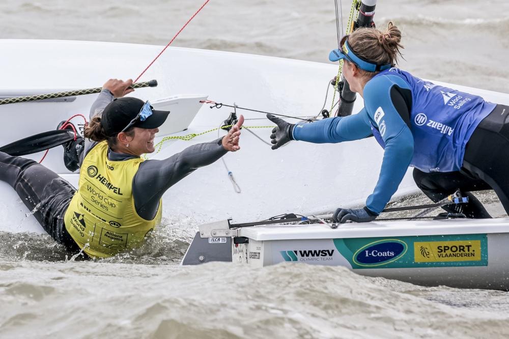 The Netherlands take more gold medals at Hempel World Sailing Series in Almere