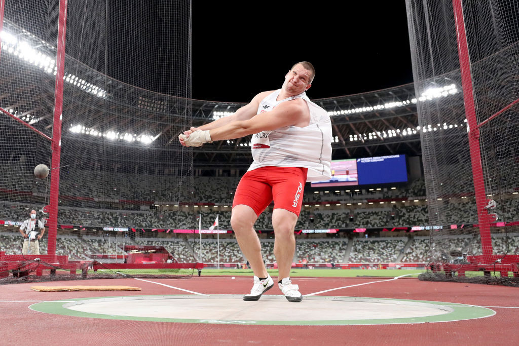 Poland's Olympic hammer throw champion  Wojciech Nowicki won in Chorzow two days after his victory in Bydgoszcz ©Getty Images