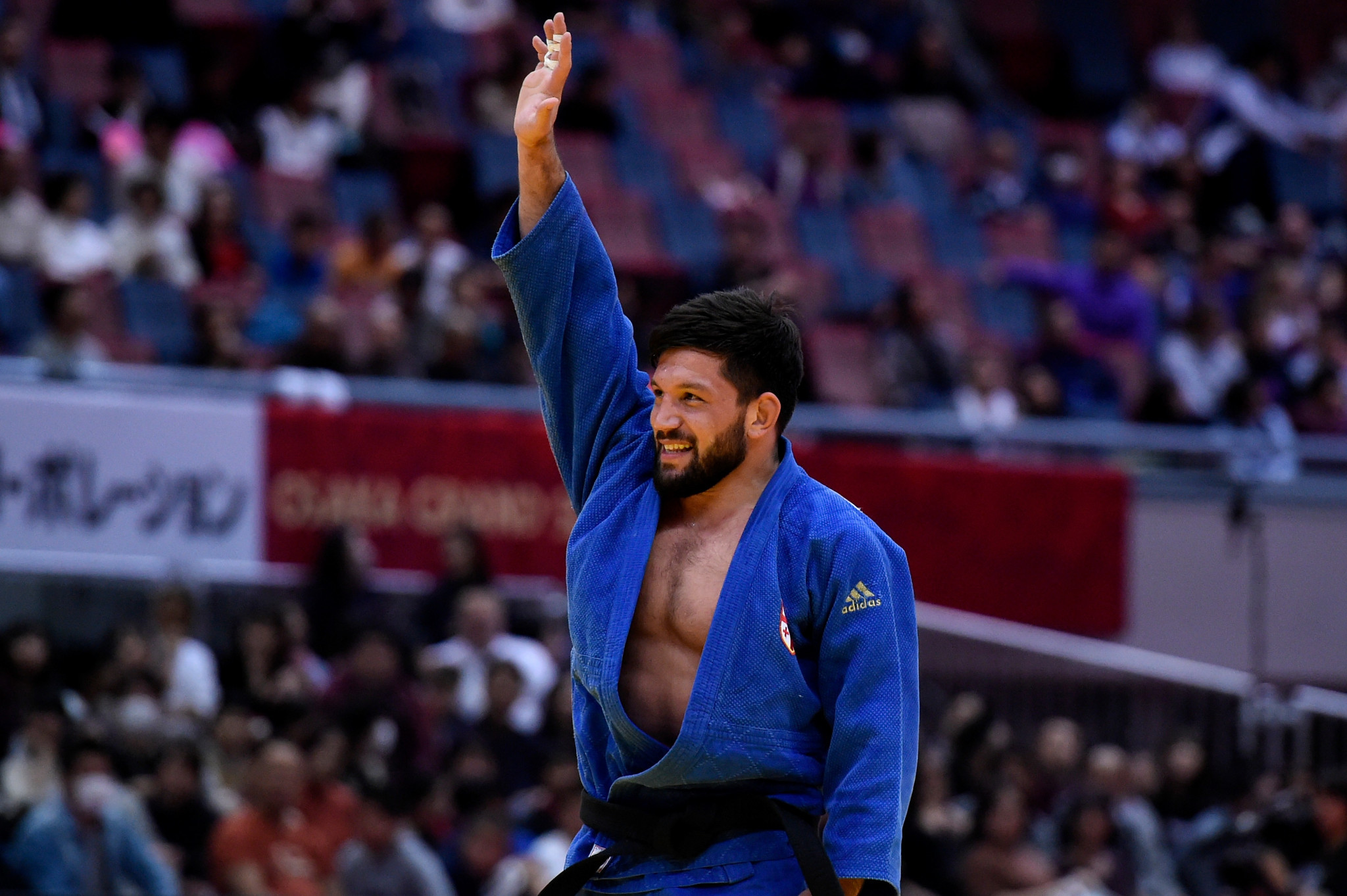 Beka Gviniashvili beat Hungary's Tokyo 2020 bronze medallist Krisztián Tóth against the odds in Tbilisi ©Getty Images