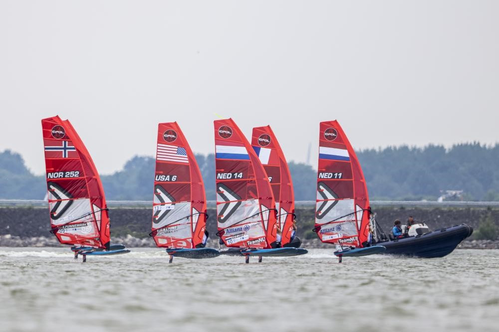 The Netherlands won two gold medals on the last day of the Hempel World Sailing Series event in Almere ©World Sailing