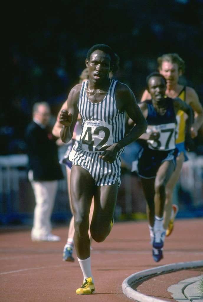 Current secretary general Filbert Bayi won one of two all-time Tanzanian Olympic medals, a 3000m steeplechase silver at Moscow 1980 ©Getty Images