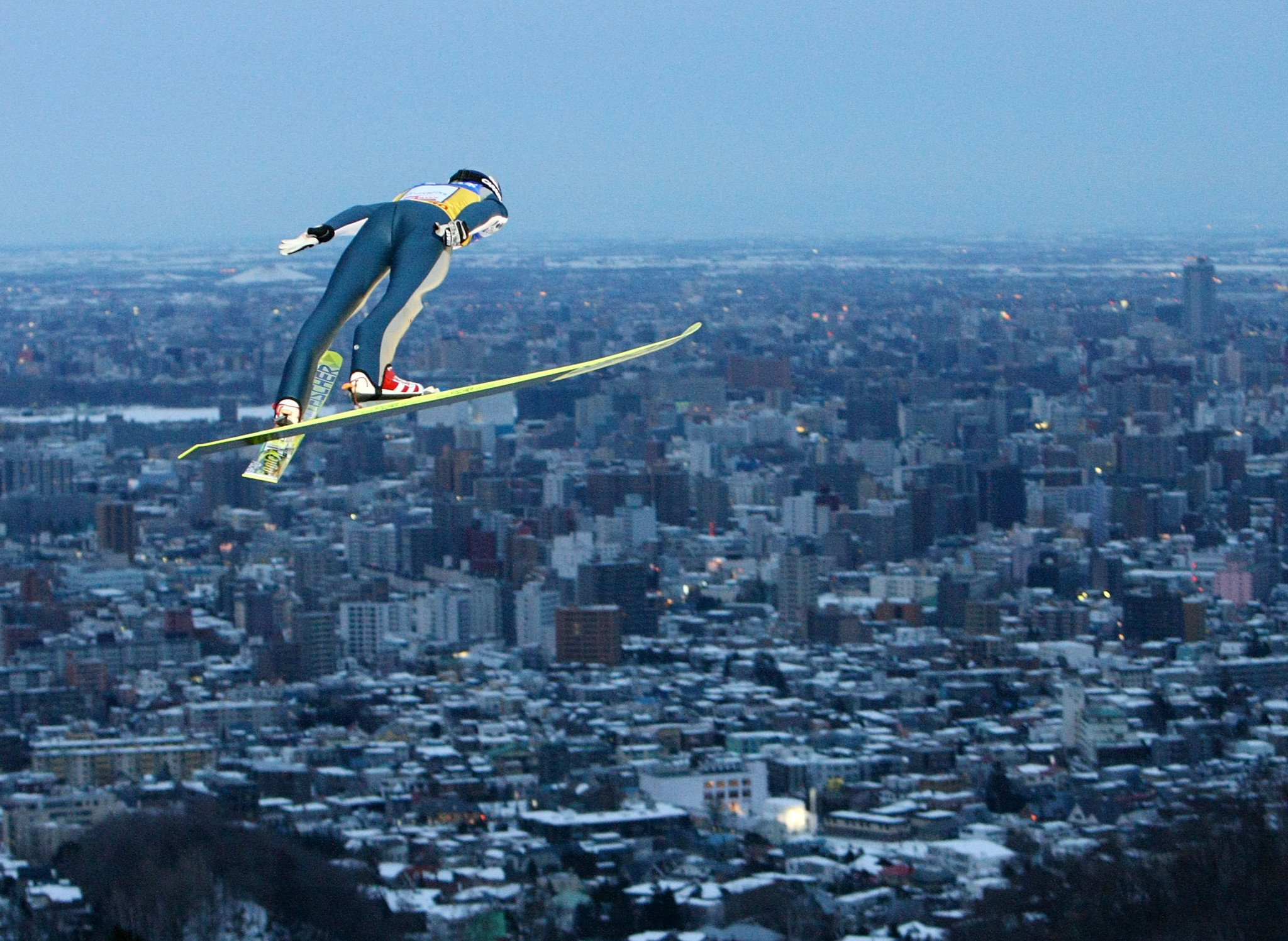 Sapporo's infamous ski jumping venue is to be one of those to be used at the Winter Olympics, if the bid is successful ©Getty Images 