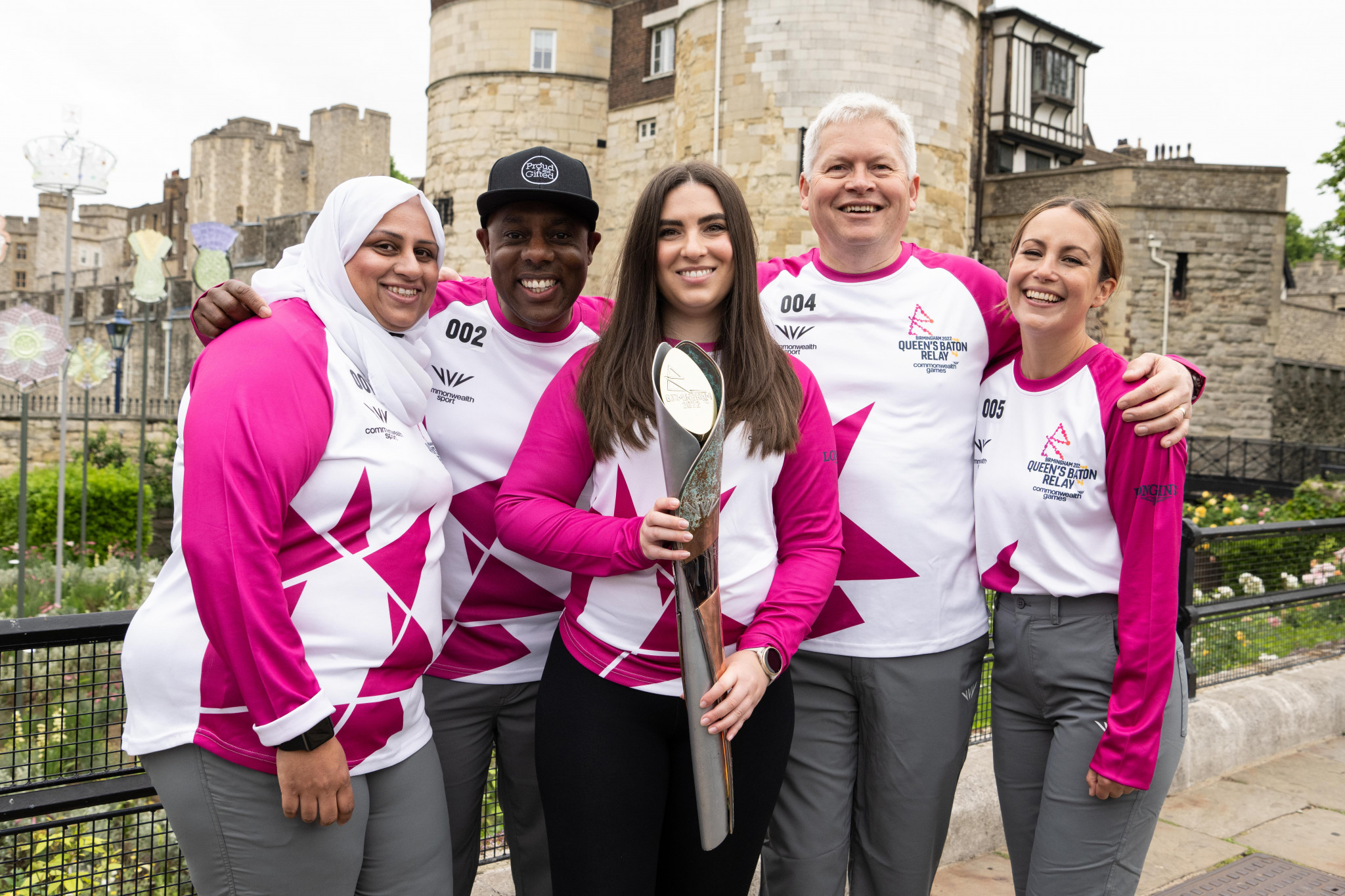 The Queen's Baton Relay for Birmingham 2022 returned to London almost eight months after it began its journey at Buckingham Palace ©Birmingham 2022