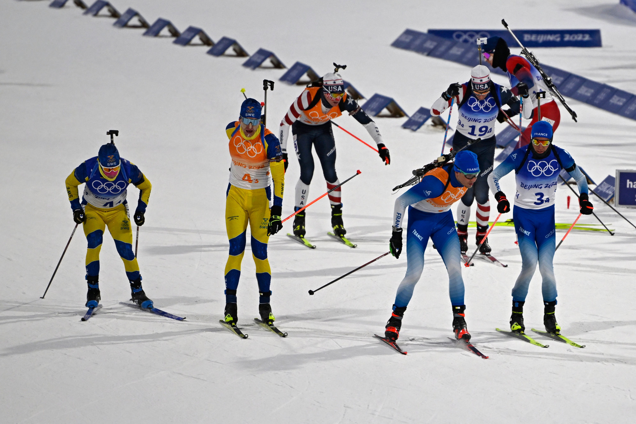 Teams of four have contested a biathlon mixed relay at the Winter Olympics since Sochi 2014 ©Getty Images