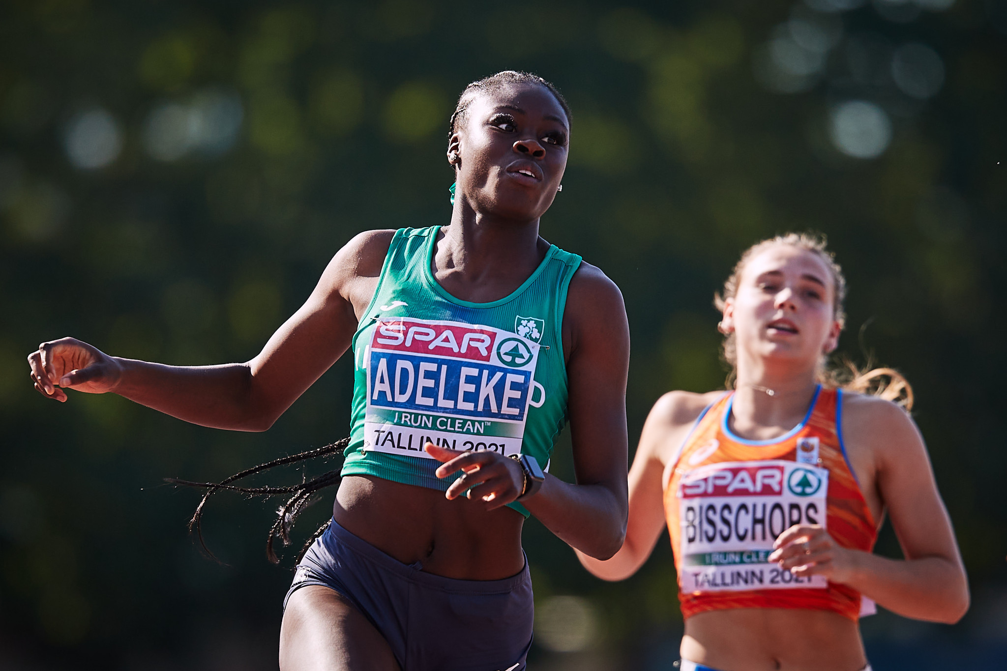 Young sprinter Rhasidat Adeleke is one of those given funding ©Getty Images