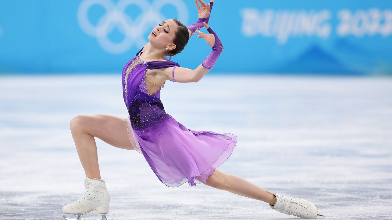 Kamilia Valieva was among the Russian figure skaters who performed in the ice show in Sochi ©Getty Images 