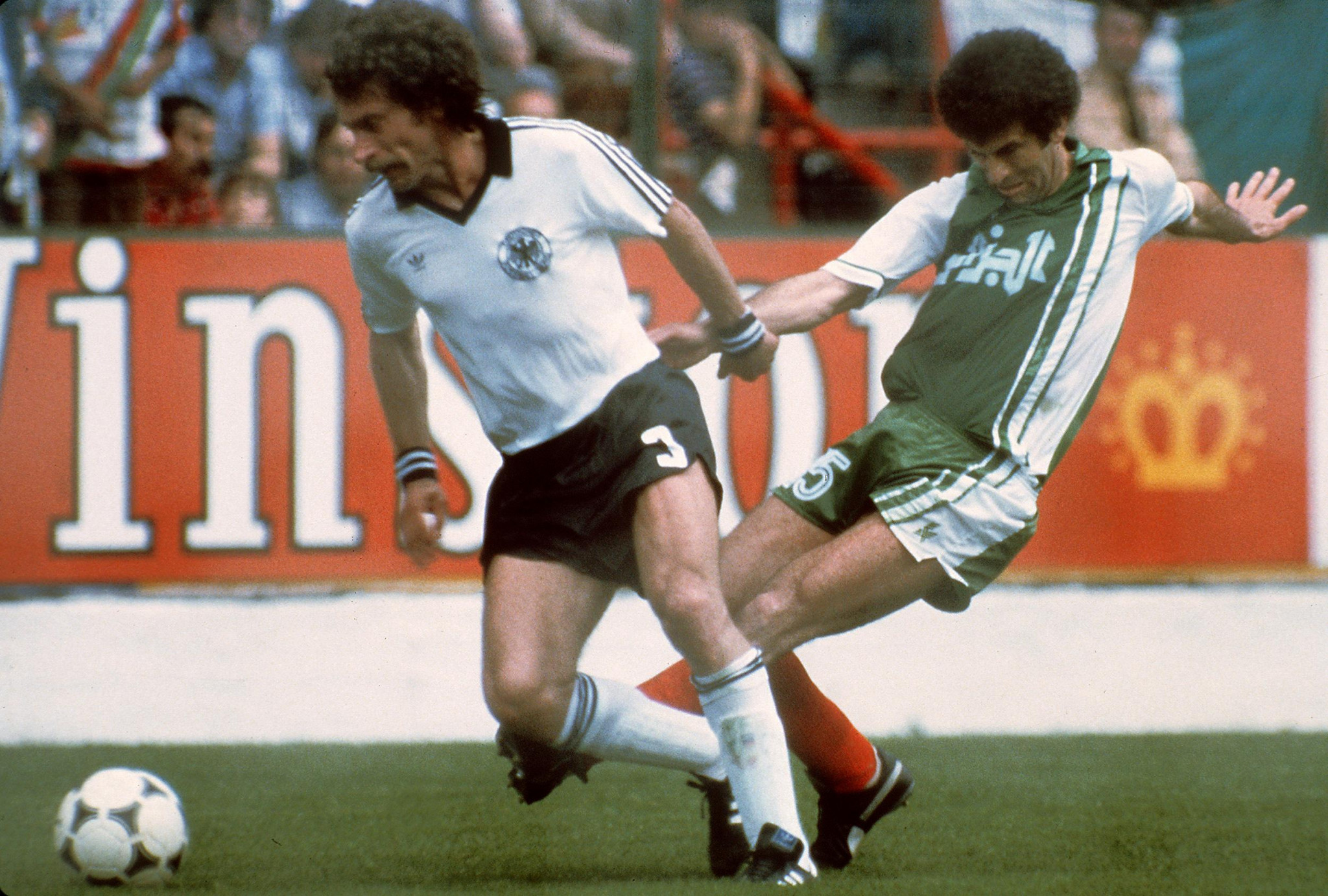 Algeria's 2-1 victory over West Germany was the greatest shock result at the 1982 World Cup ©Getty Images 