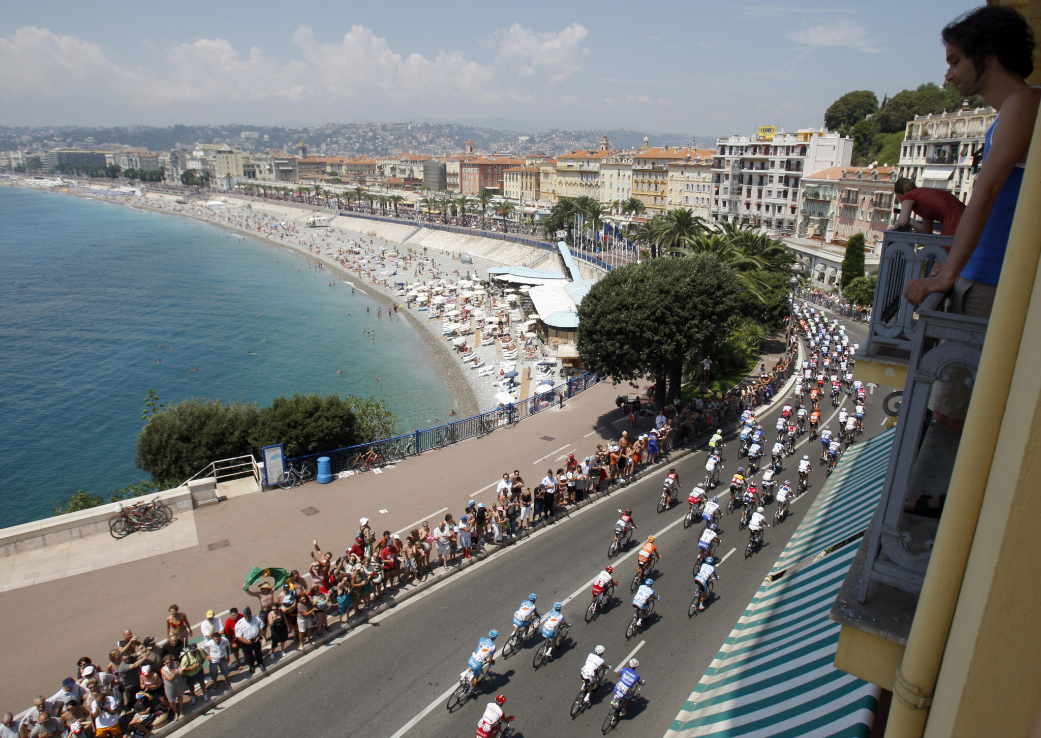 Nice is reportedly set to host the Tour de France's final stage in 2024 ©Getty Images