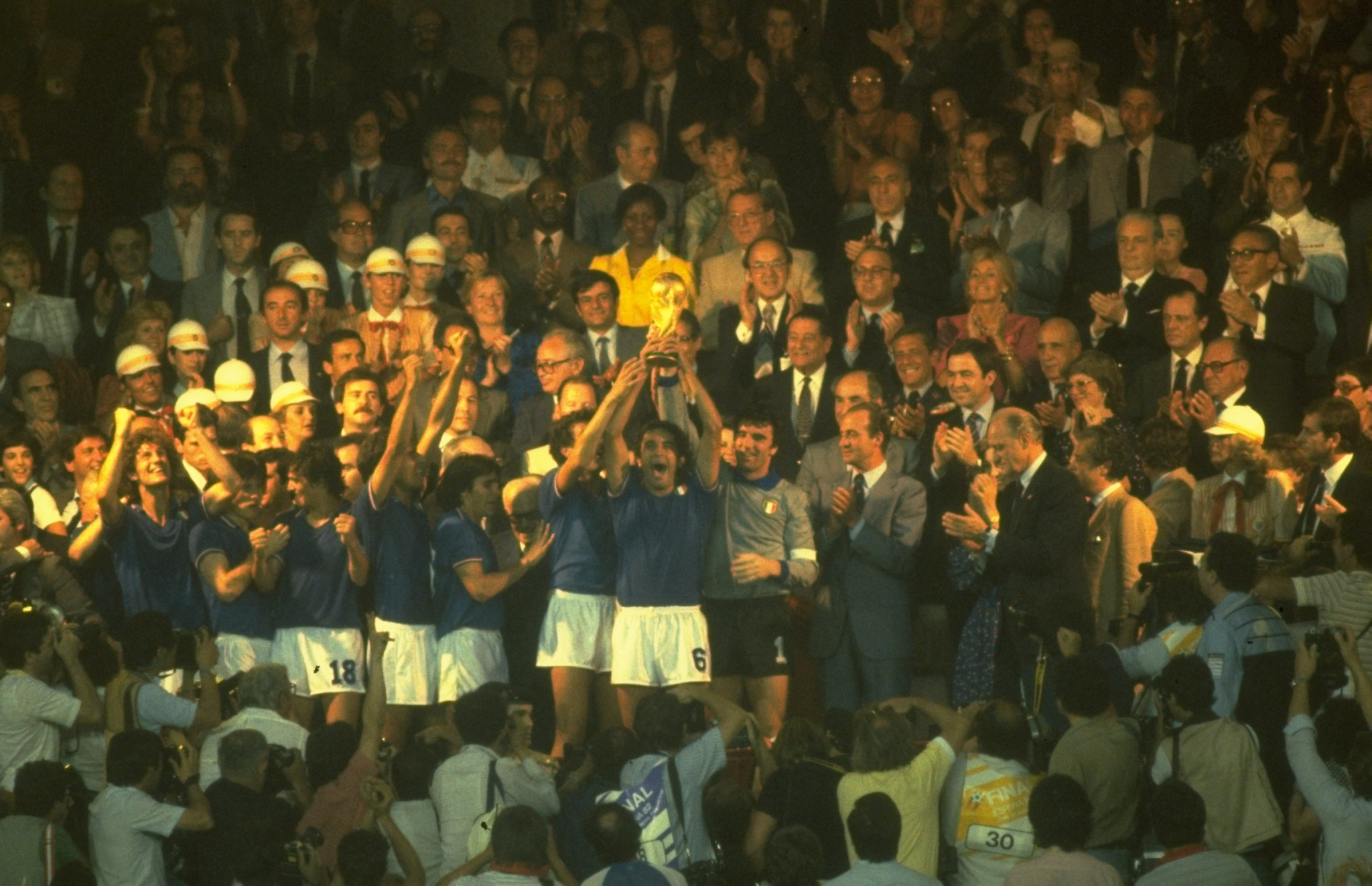 Italy won the 1982 World Cup, which began against a backdrop of war ©Getty Images