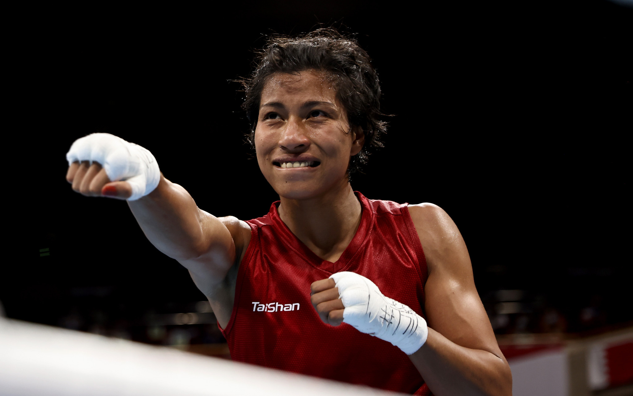 Lovlina Borgohain was one of four Indian gold medallists today in Amman ©Getty Images