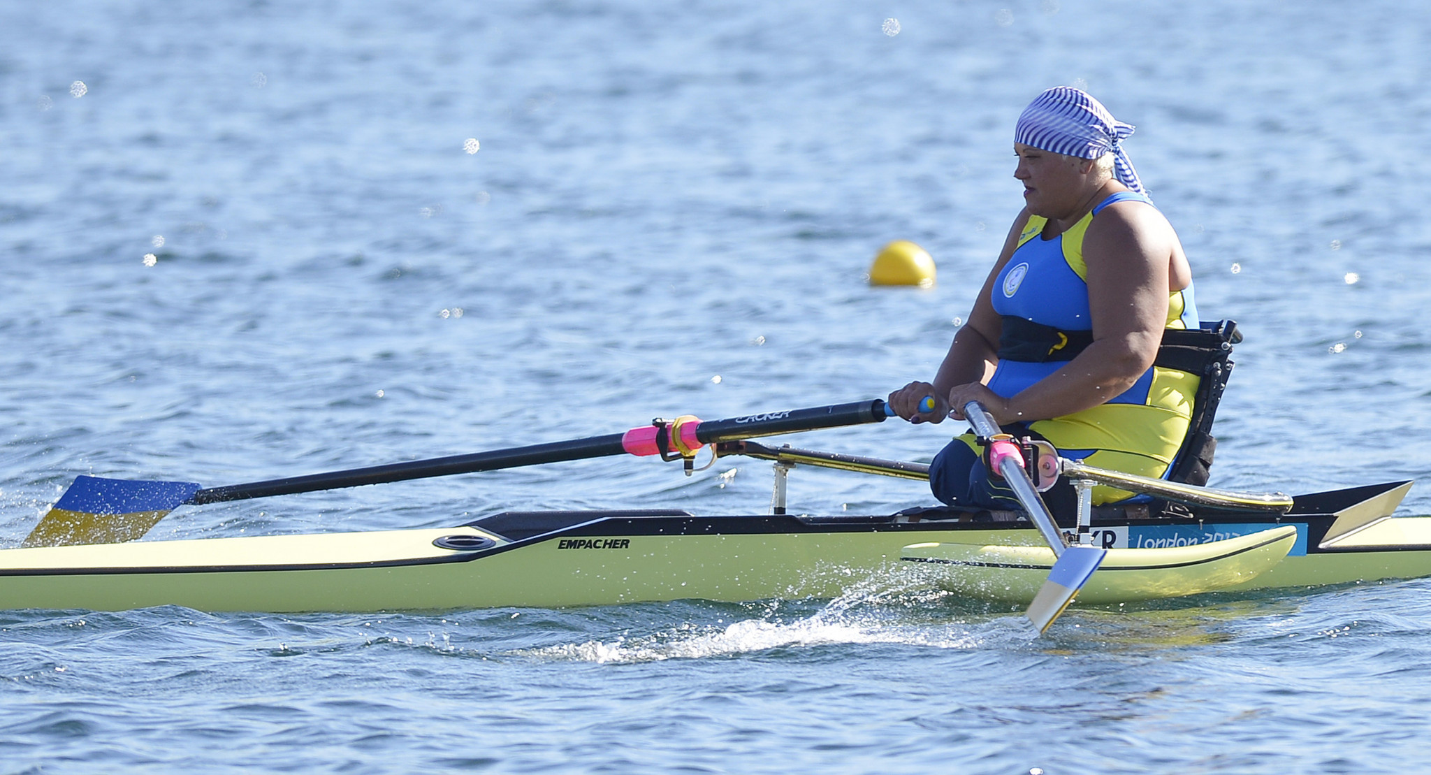 Ukraine's Para rowing team received CHF21,000 to help them relocate to France, where they have been for two months ©Getty Images