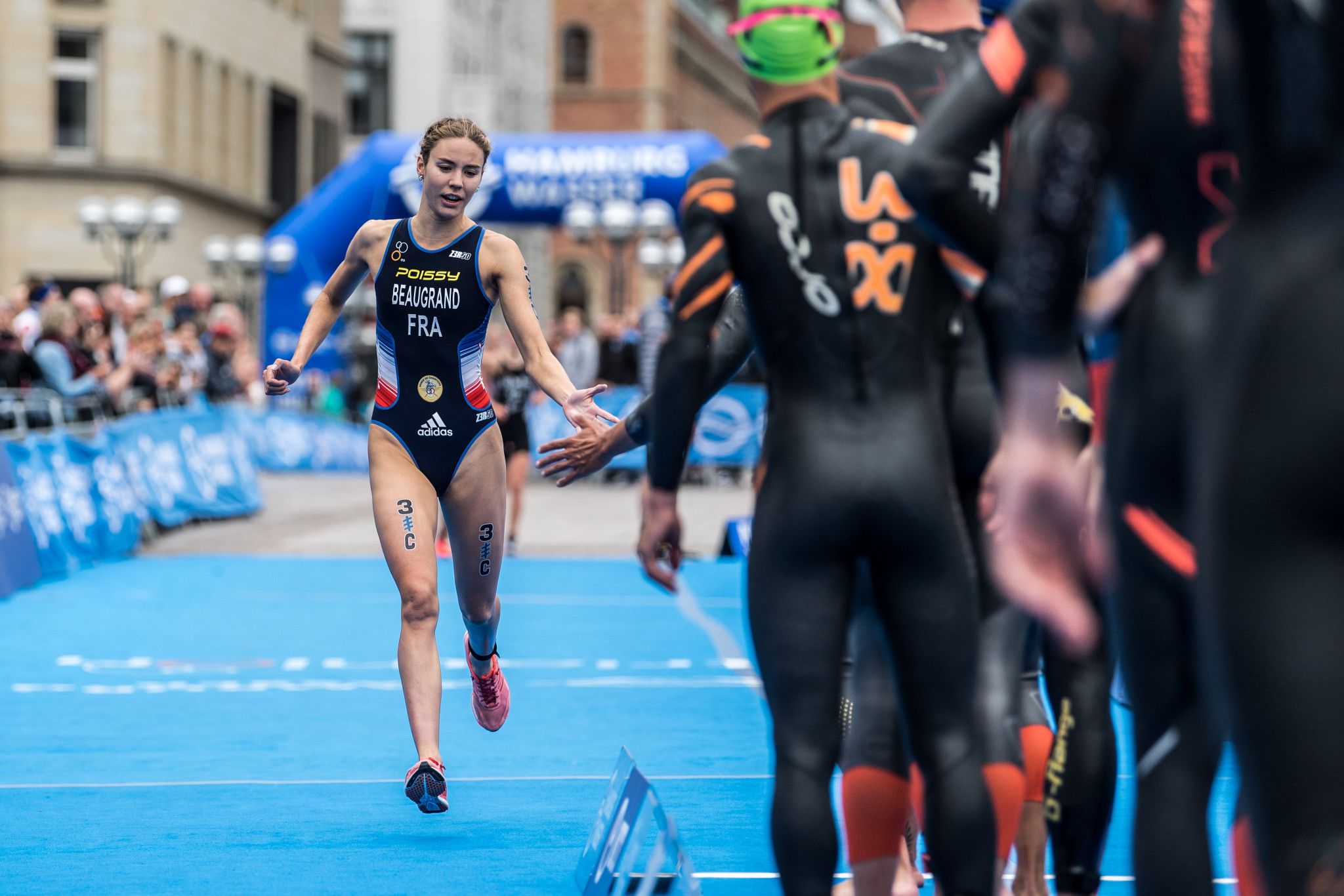 Beaugrand and Wilde triumph in Leeds at World Triathlon Championship Series