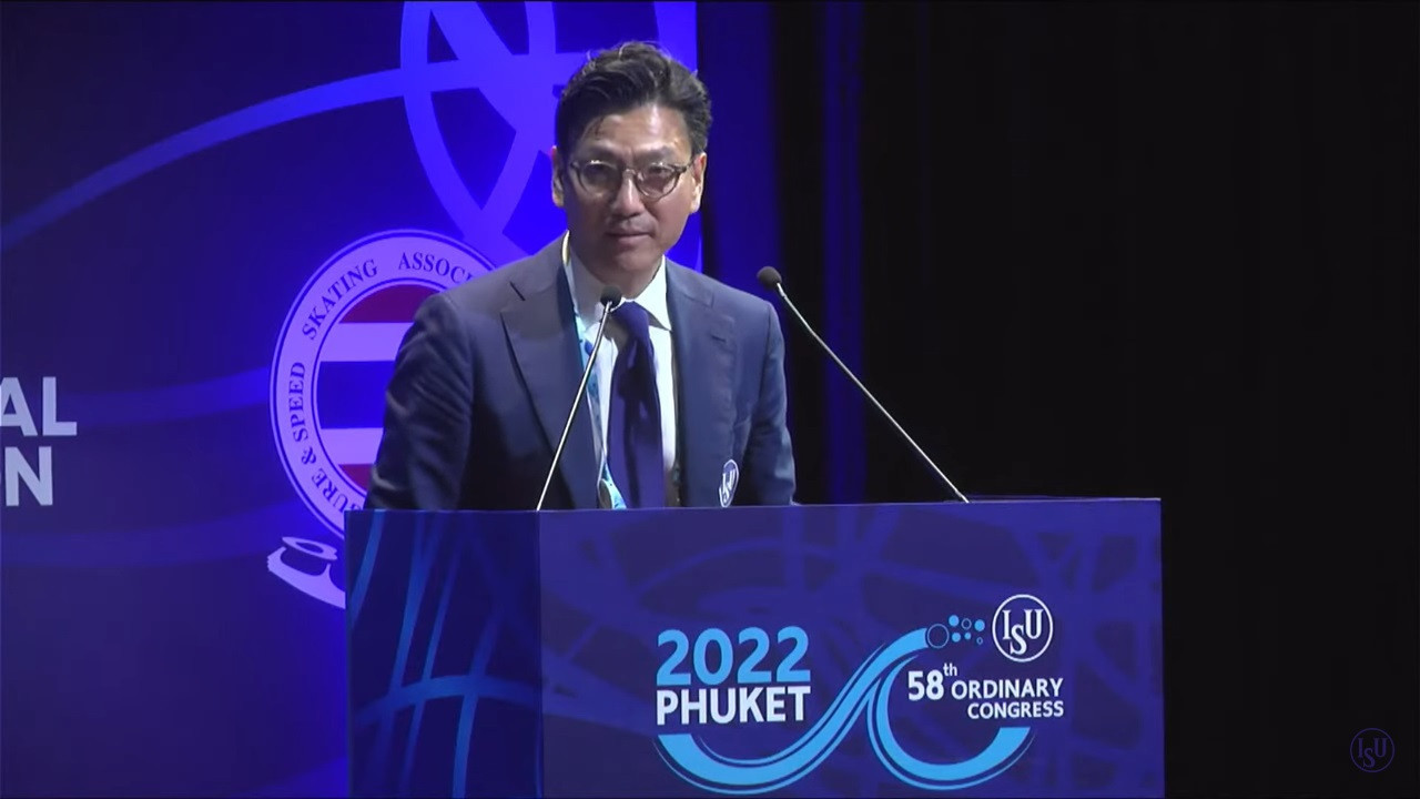 Newly-elected ISU President Kim Jae-youl has pledged to run the International Federation 