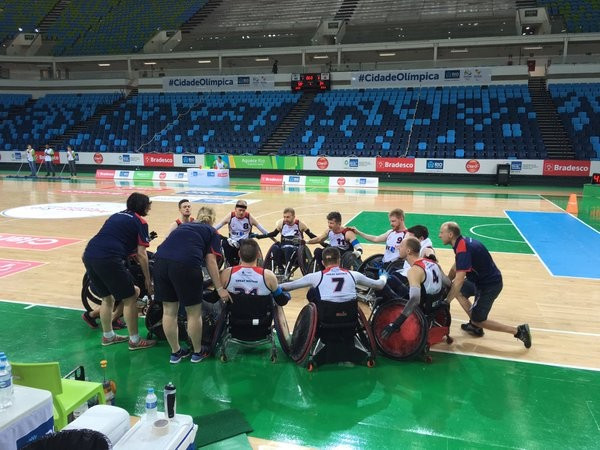 Britain claim gold medal at Rio 2016 wheelchair rugby test event