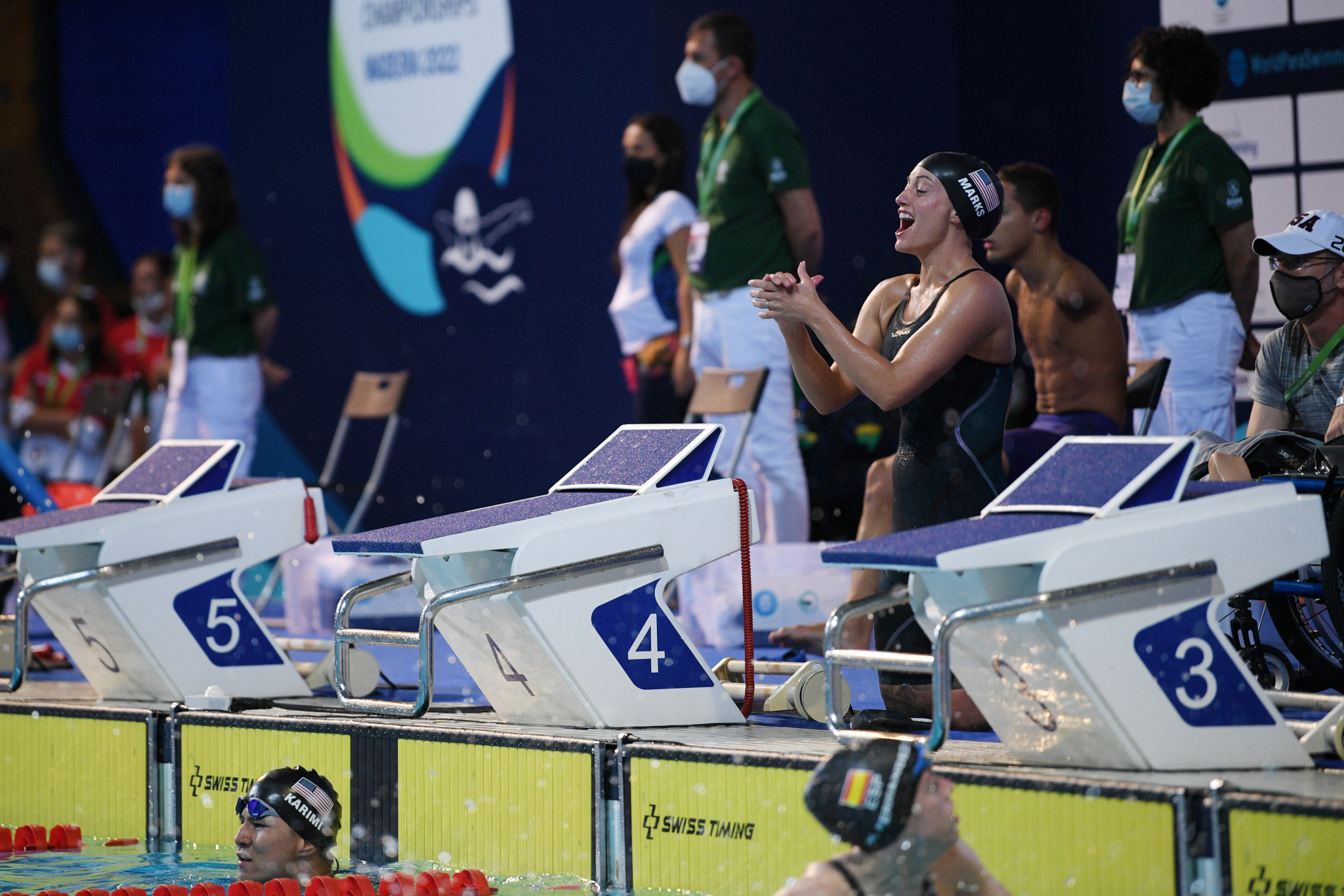 Americans set new relay record at World Para Swimming Championships